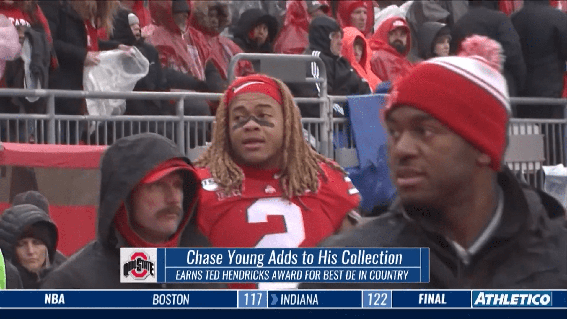 Chase Young Earns Hendricks Award