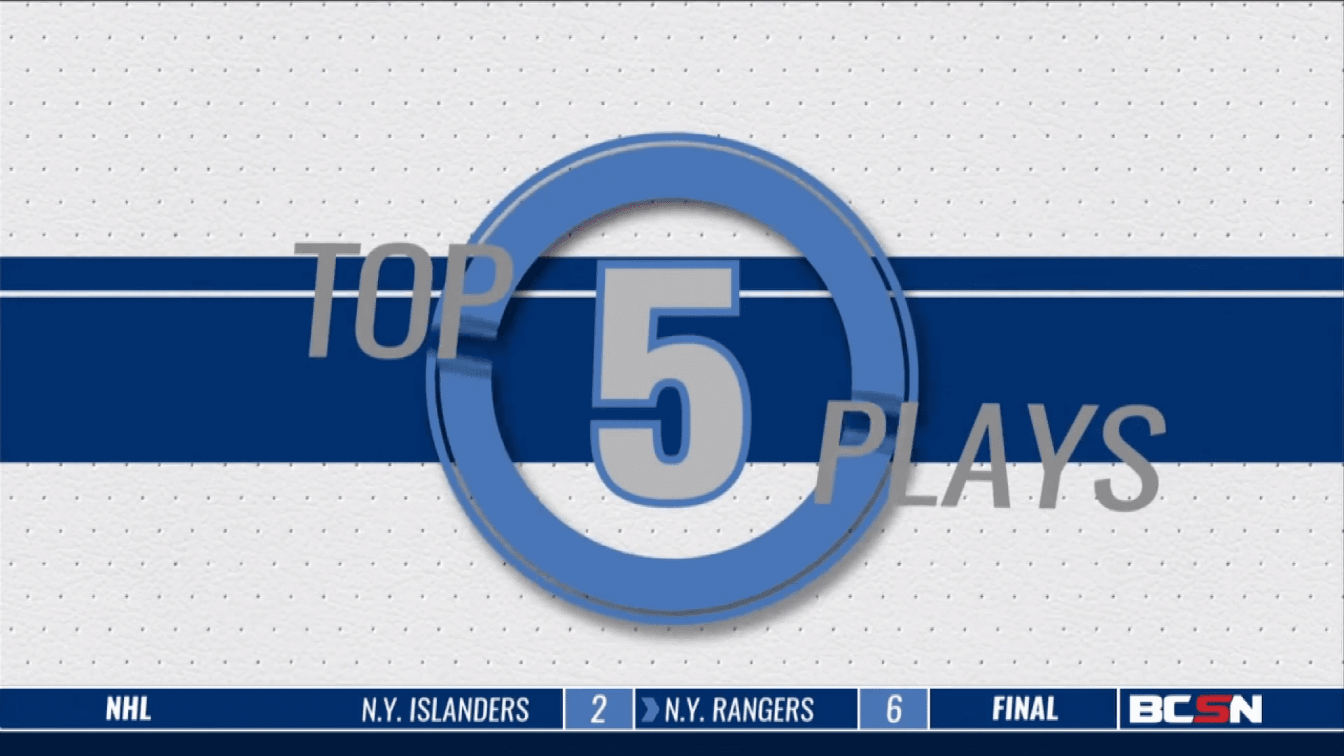 Top 5 Plays of the Week