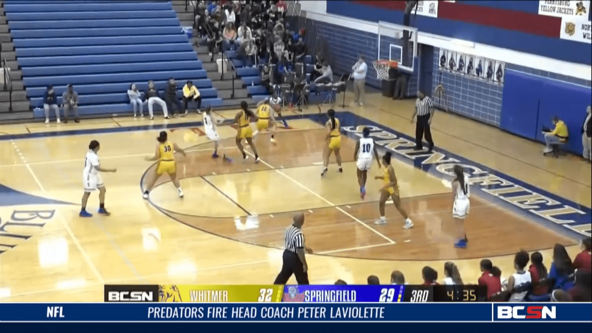 Whitmer Rolls Past Springfield for 48-39 Win