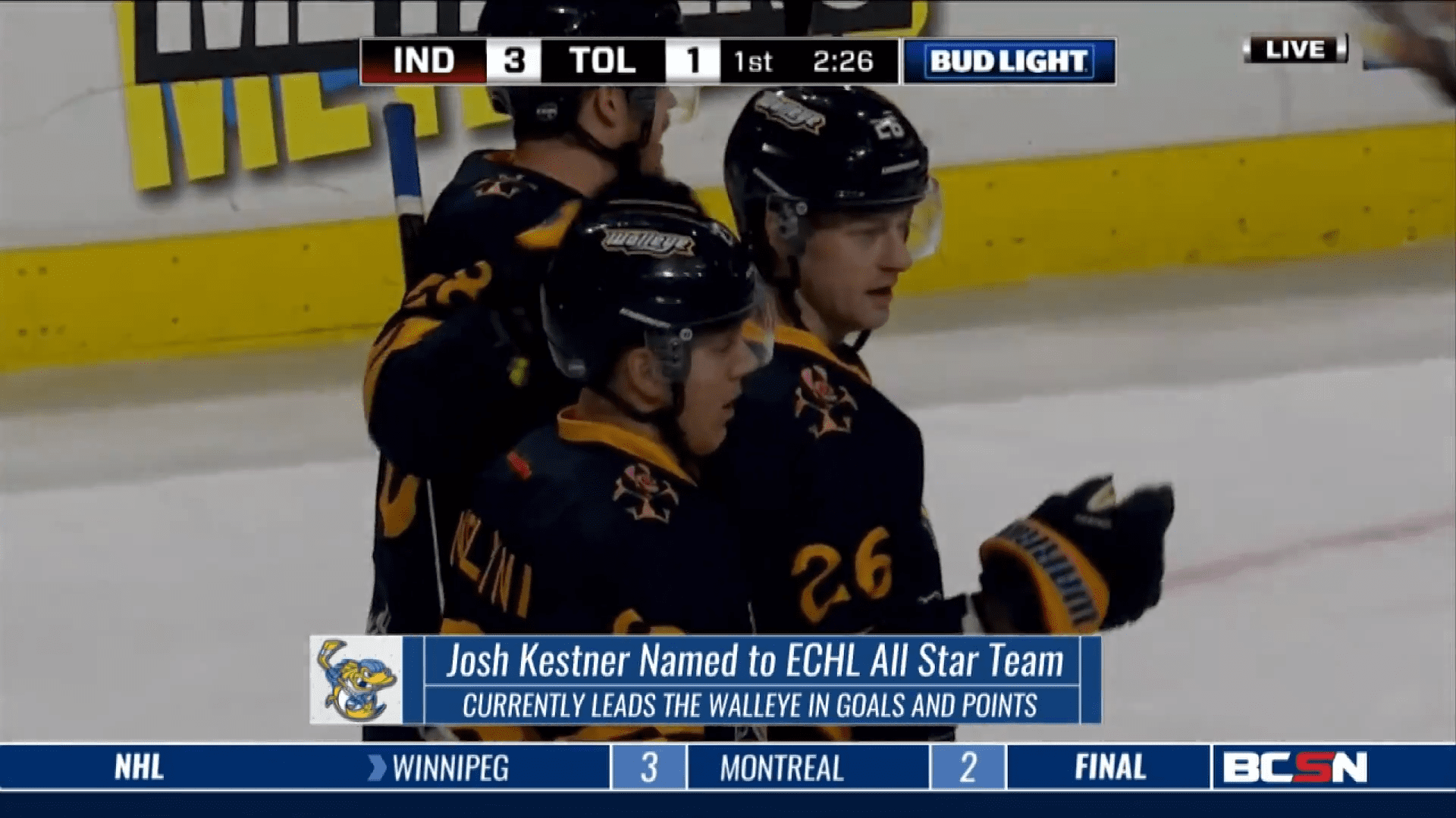 Josh Kestner Named ECHL All-Star