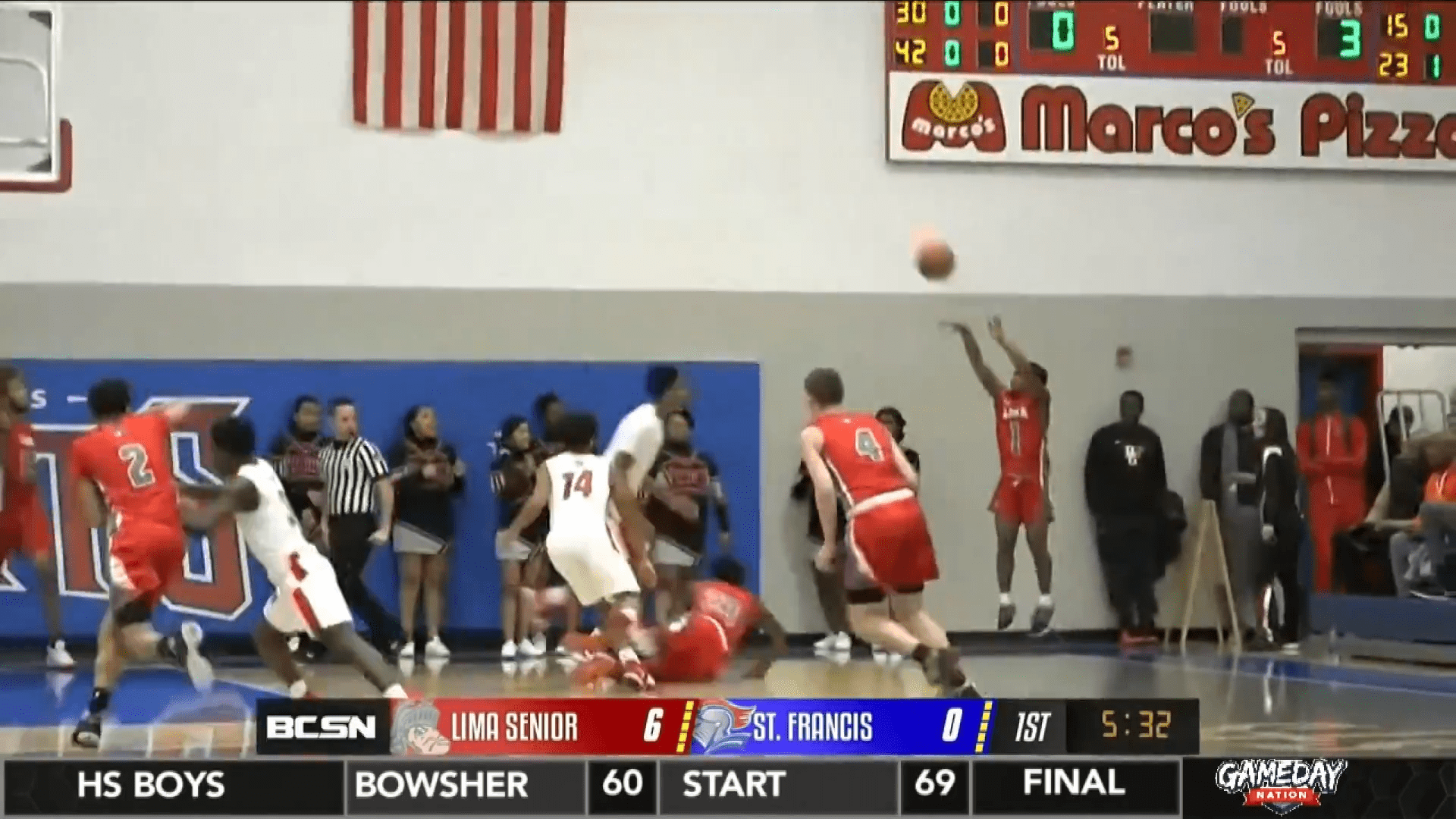 Lima Senior Beats St. Francis to Stay Undefeated in the TRAC