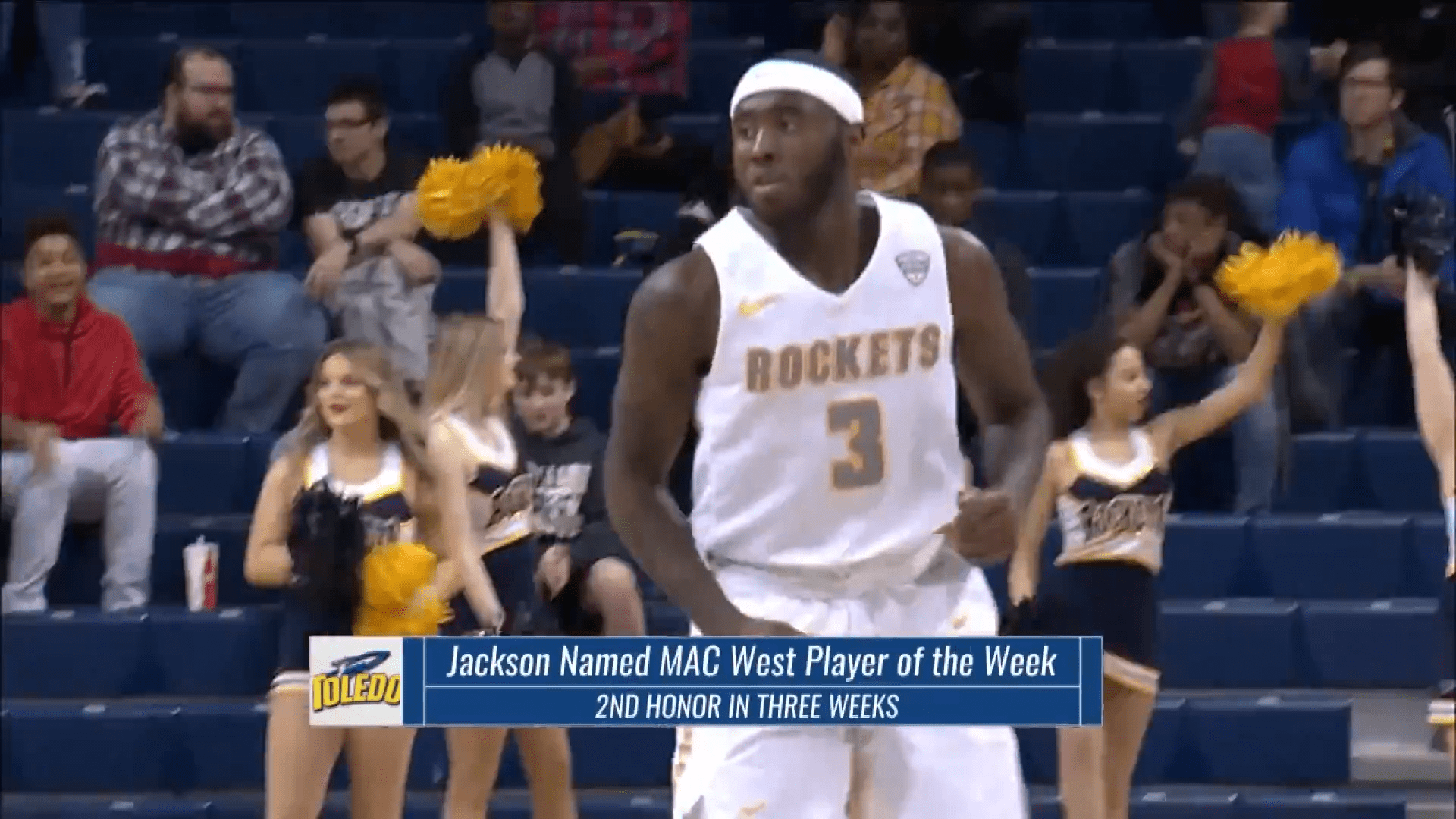 Jackson Named MAC West Player of the Week