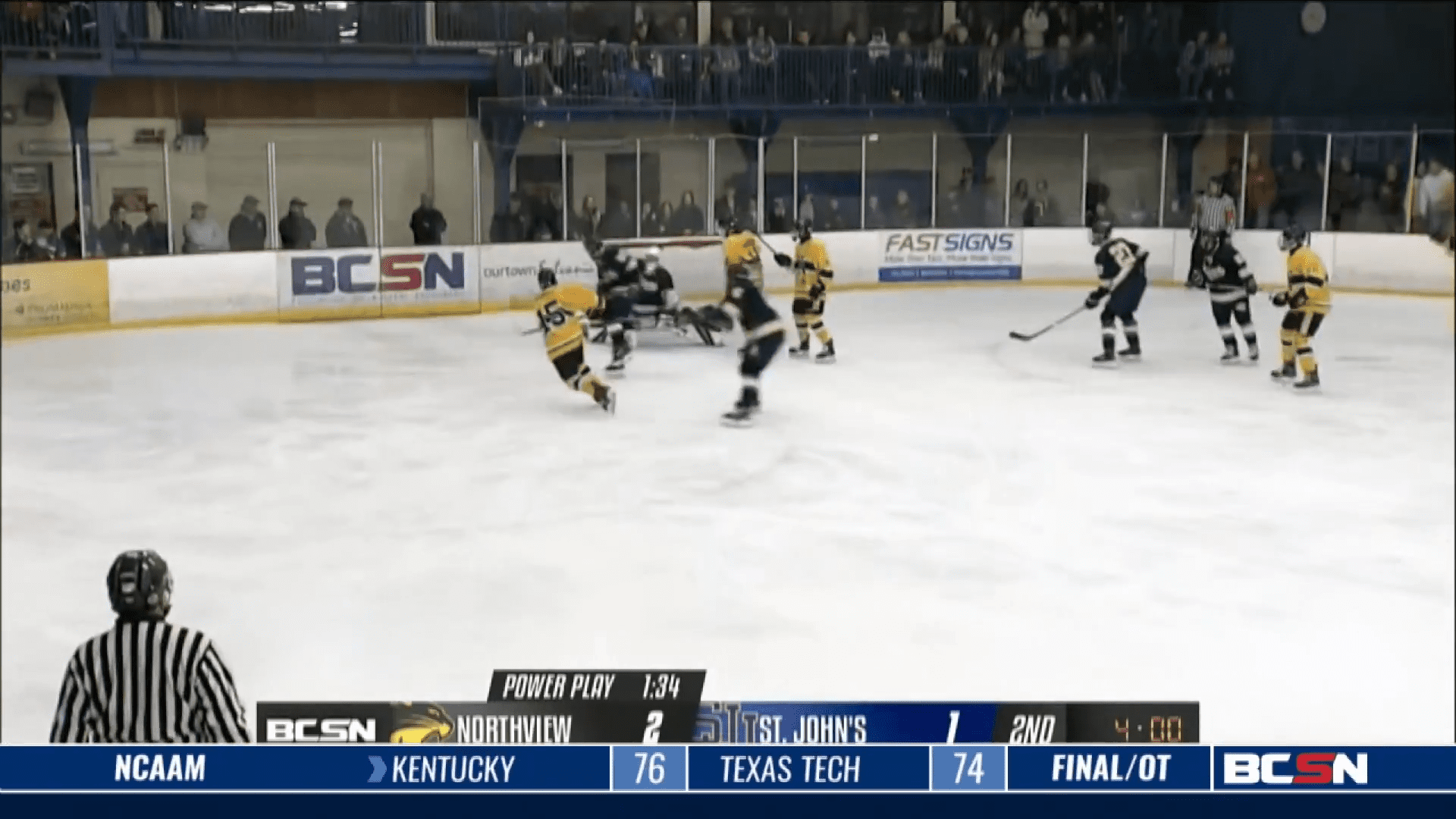 Northview Beats St. John’s 5-2 in Key NHC Red Matchup