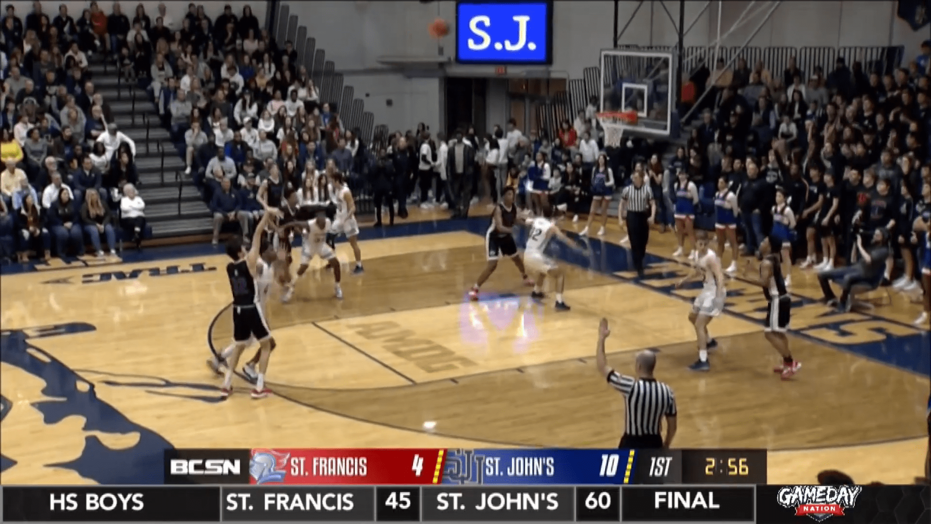 St Johns Defends Home Court with Win Over St. Francis