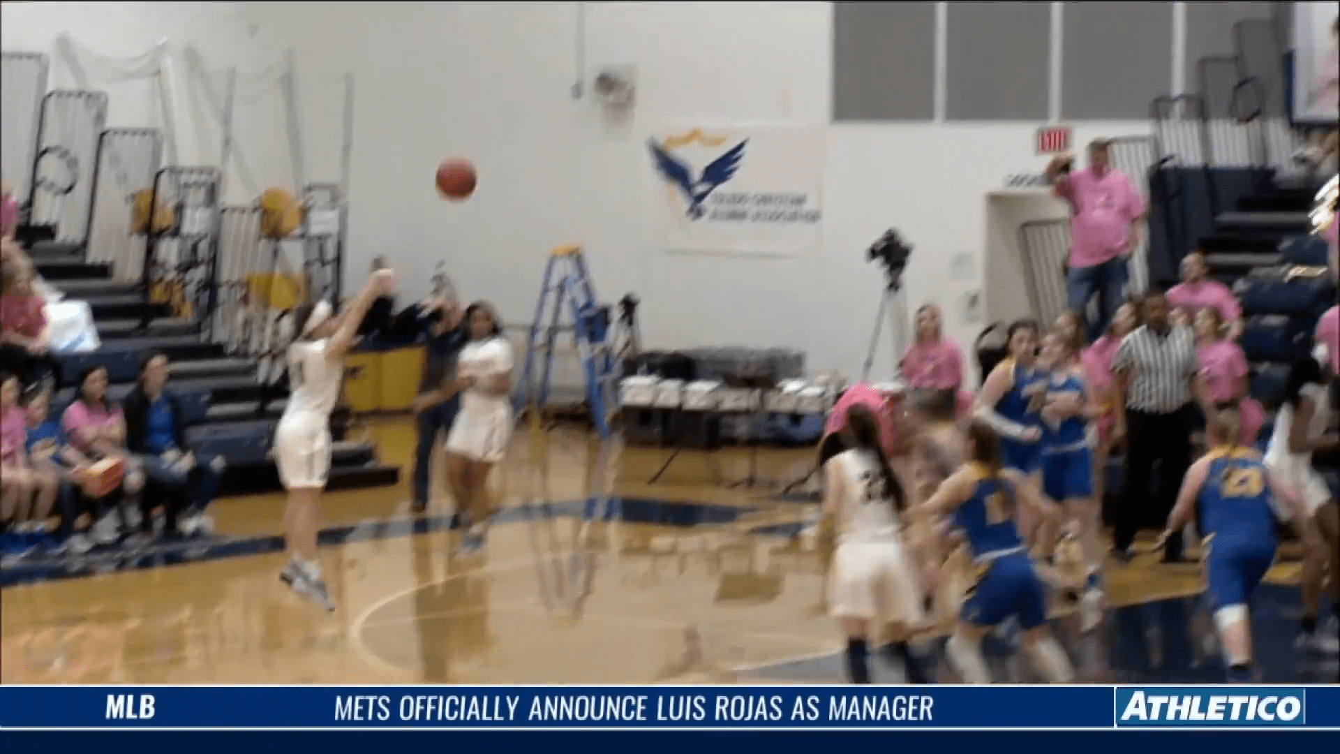 Northwood and Toledo Christian Pink Out The White Center