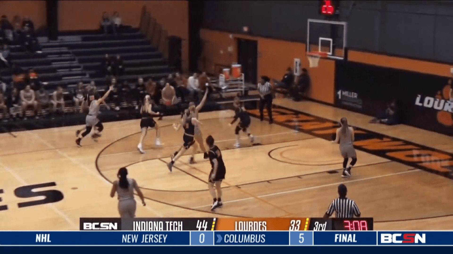 2nd Quarter Costly for Lourdes Women vs ITech