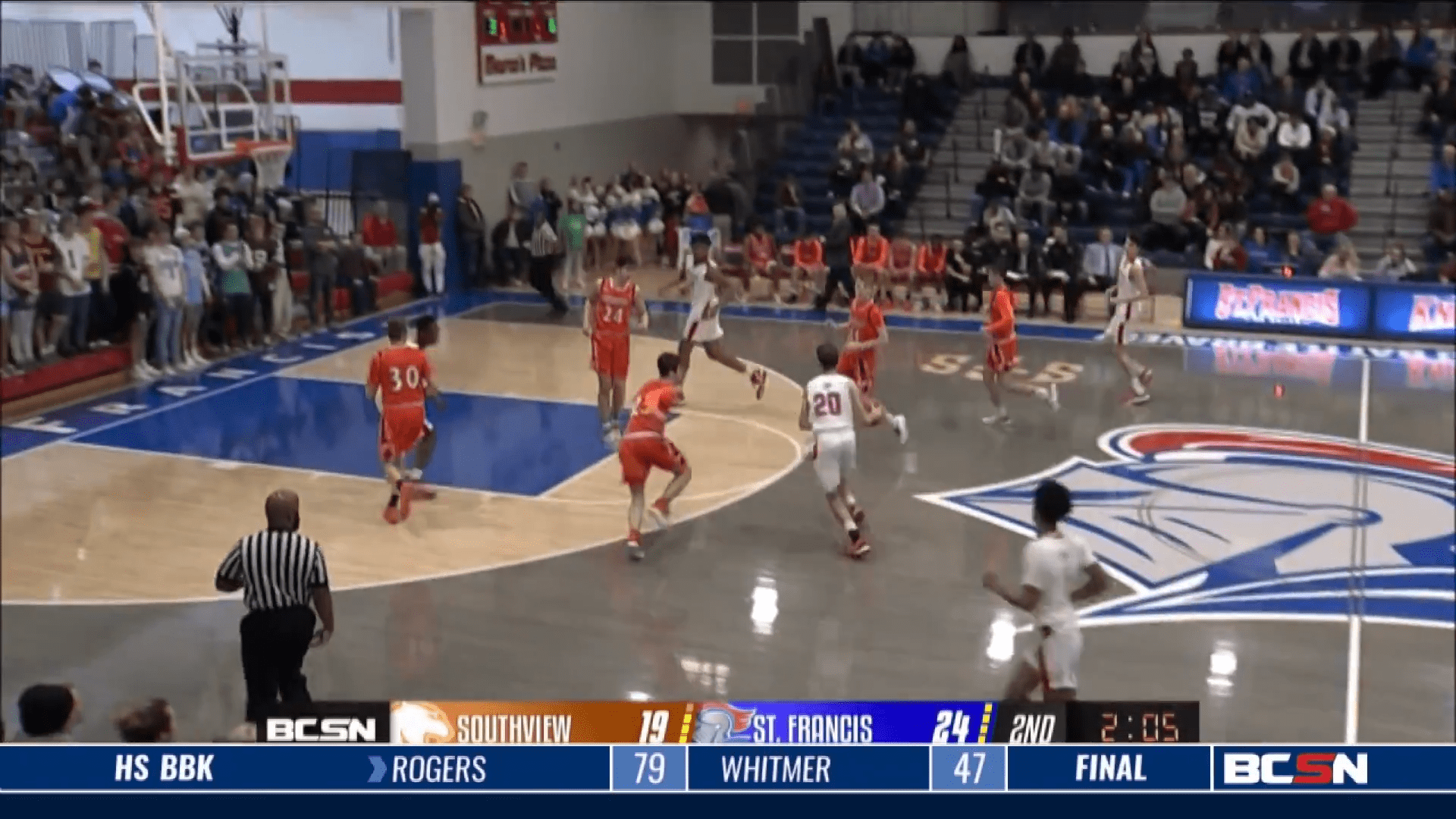 St. Francis Earns Home Win over Southview