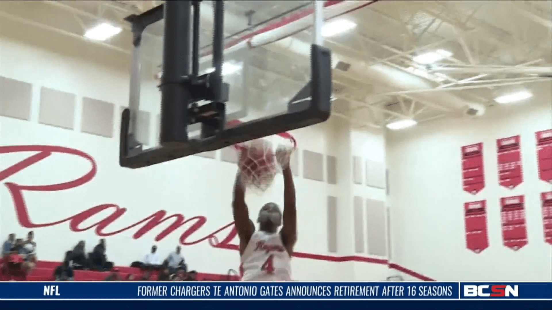 Dunks Highlight Rogers Win over Scott
