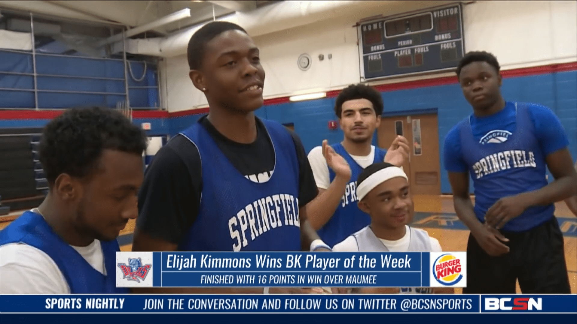 Springfield’s Elijah Kimmons is BK Player of the Week