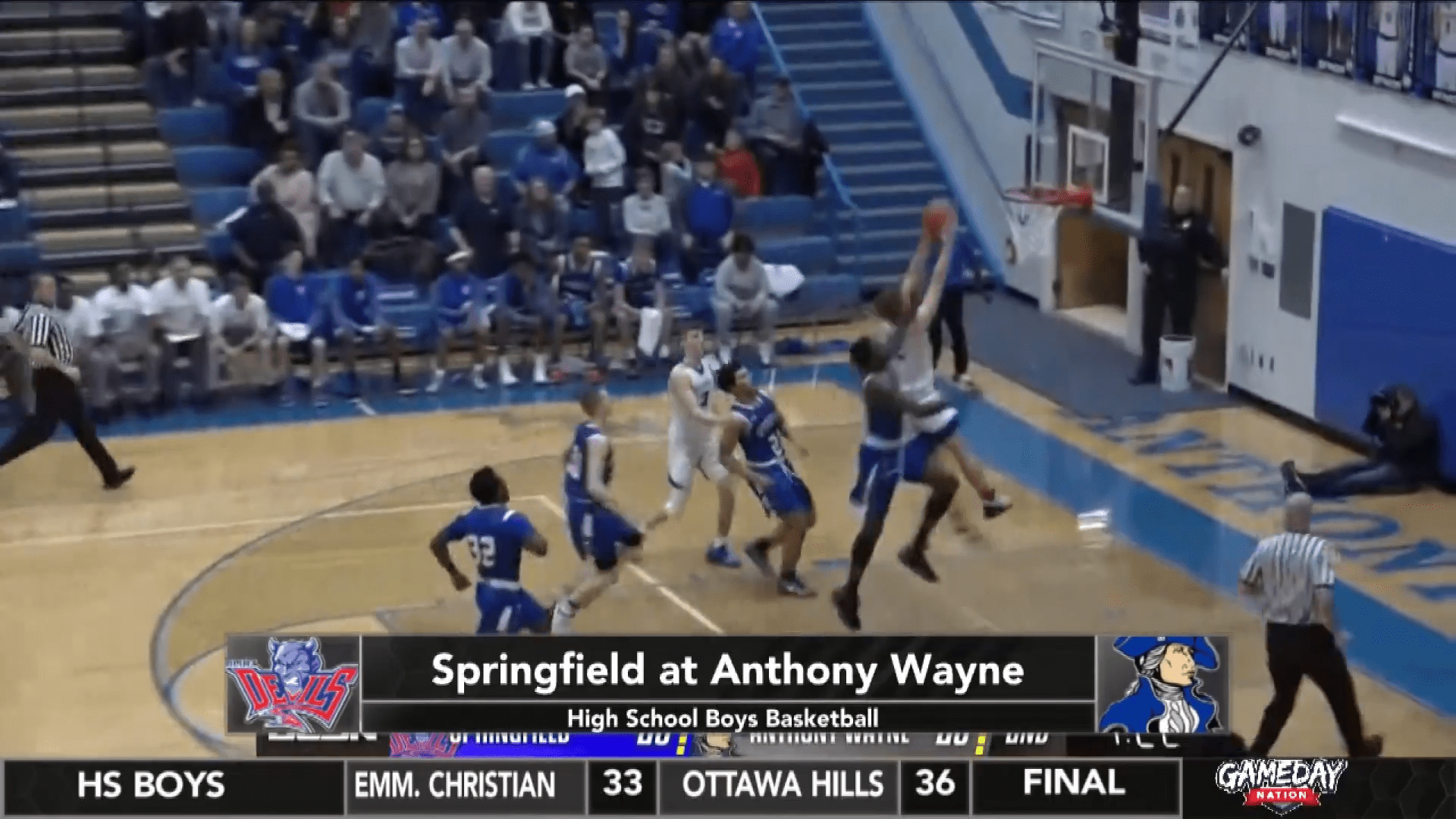 Big 2nd Quarter Gives Anthony Wayne the Win Over Springfield