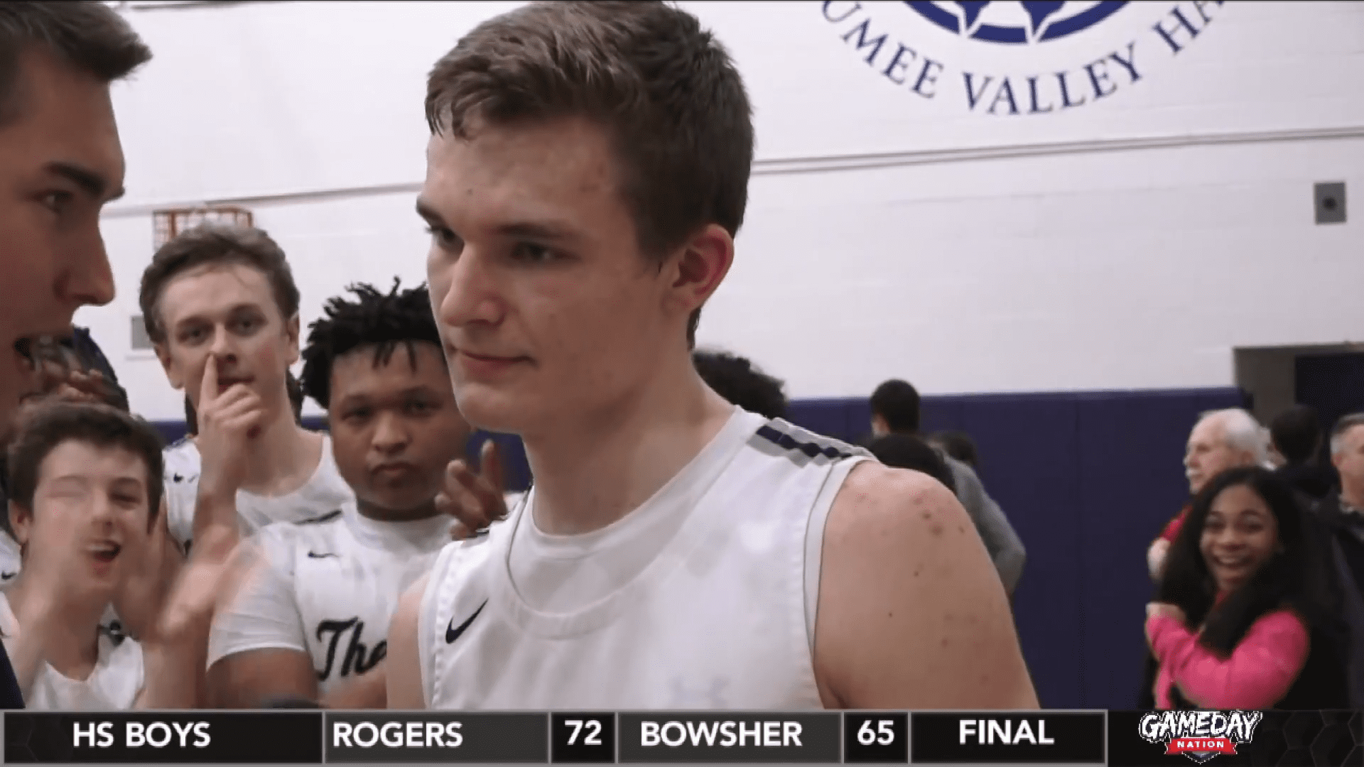 BIG GAME FROM FANKHAUSER HELPS MAUMEE VALLEY TO WIN VS EMMANUEL