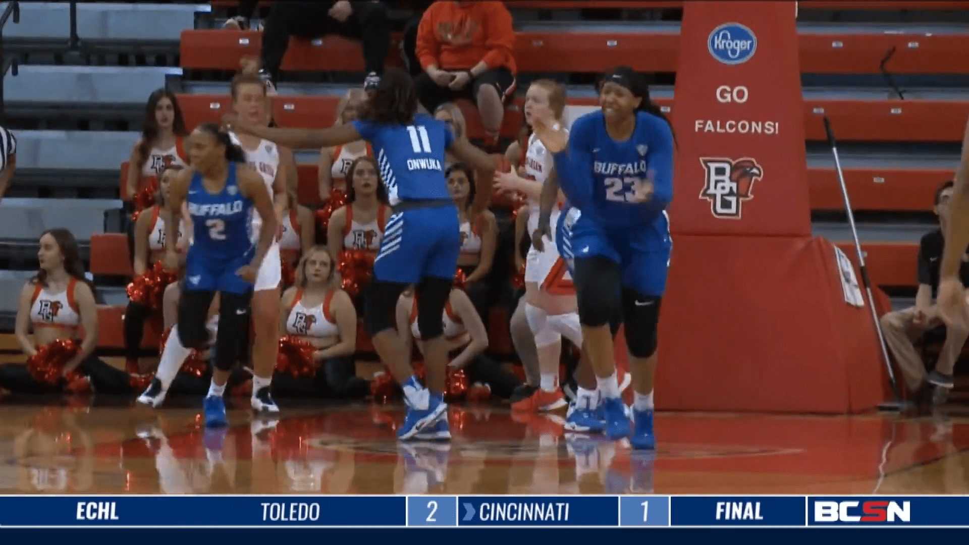 BGSU Women Fall at Home to Buffalo