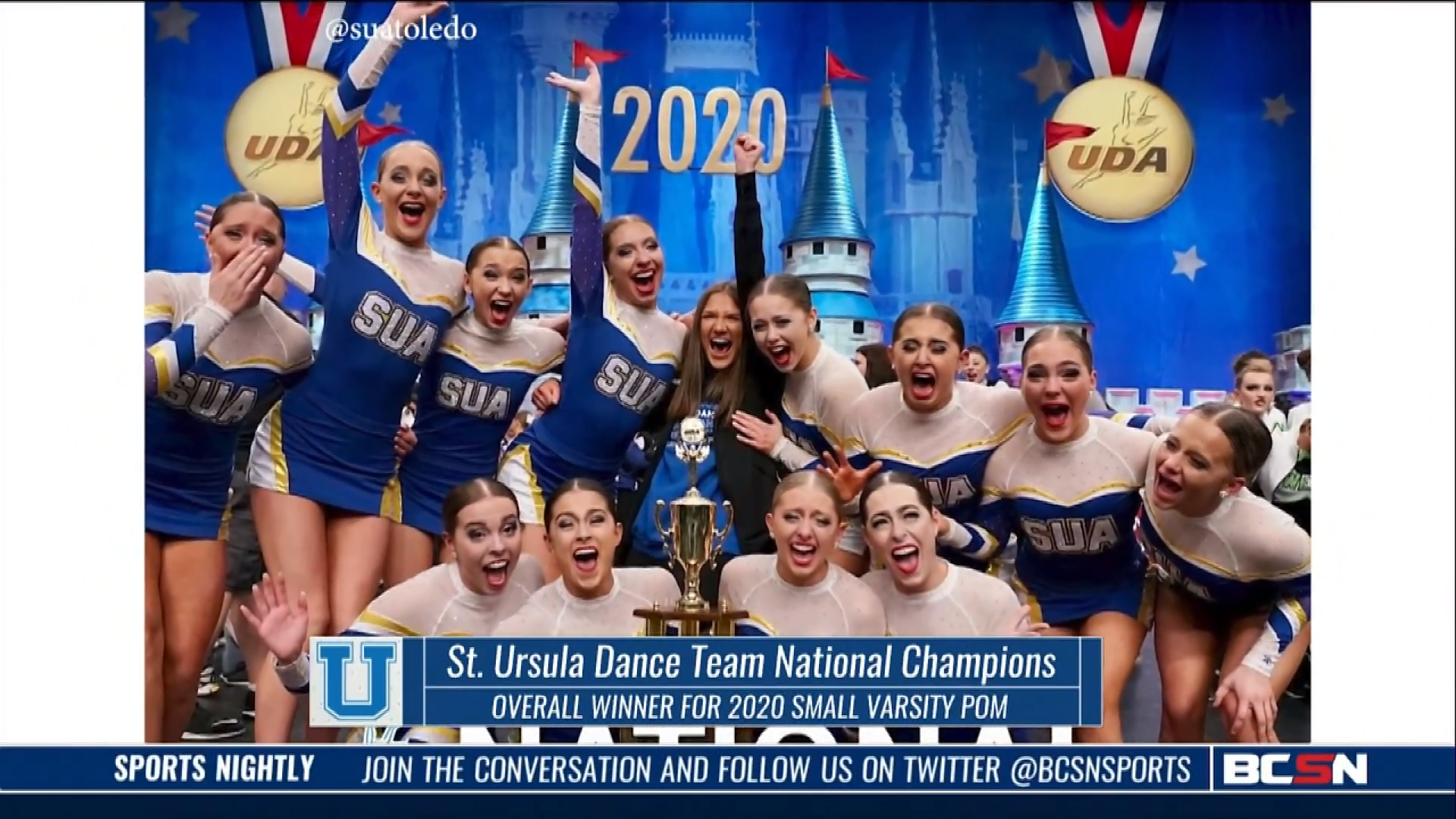 St. Ursula Dance Team Comes Home as UDA National Champs