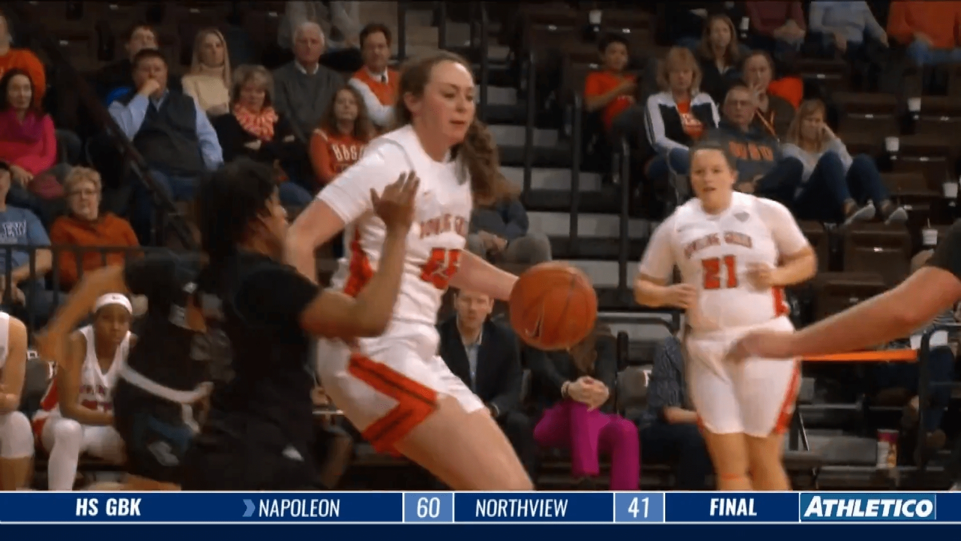 Four BGSU Lady Falcons Hit Double Figures Despite Loss to EMU