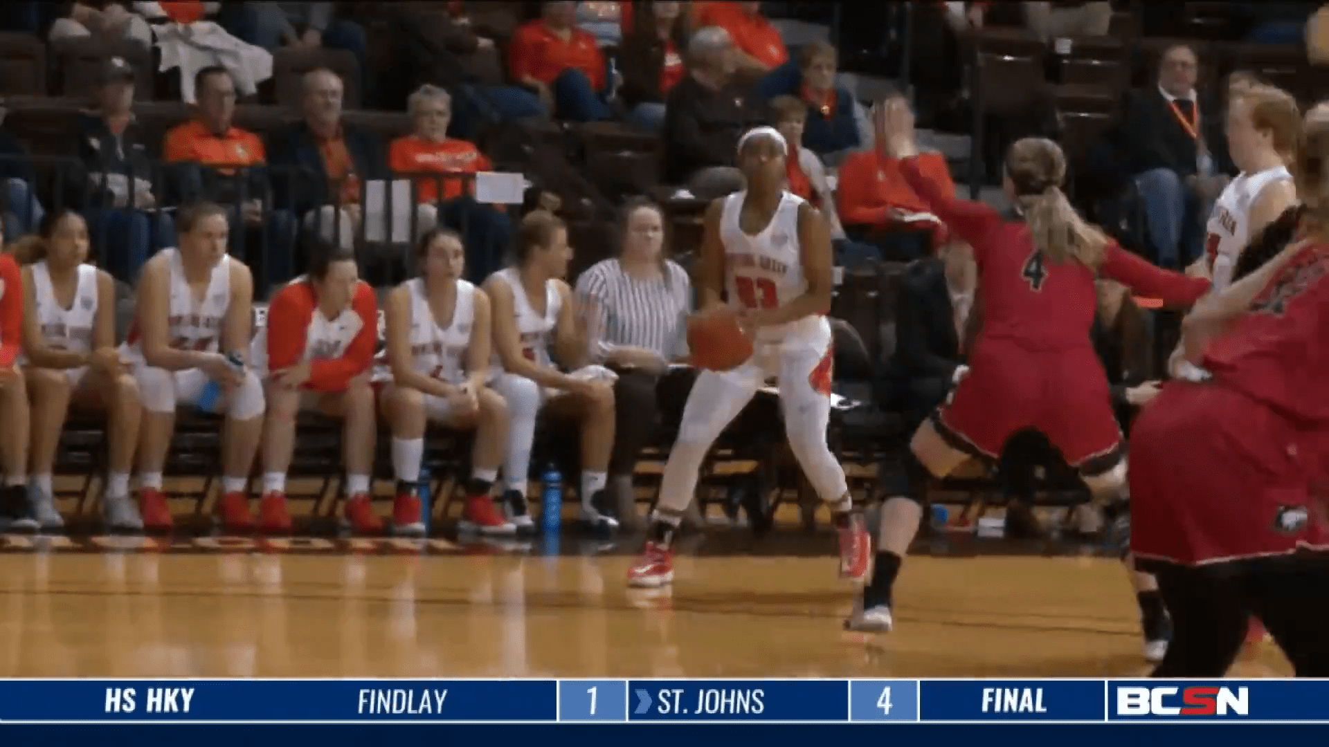 Huskies Top Falcons in Bowling Green