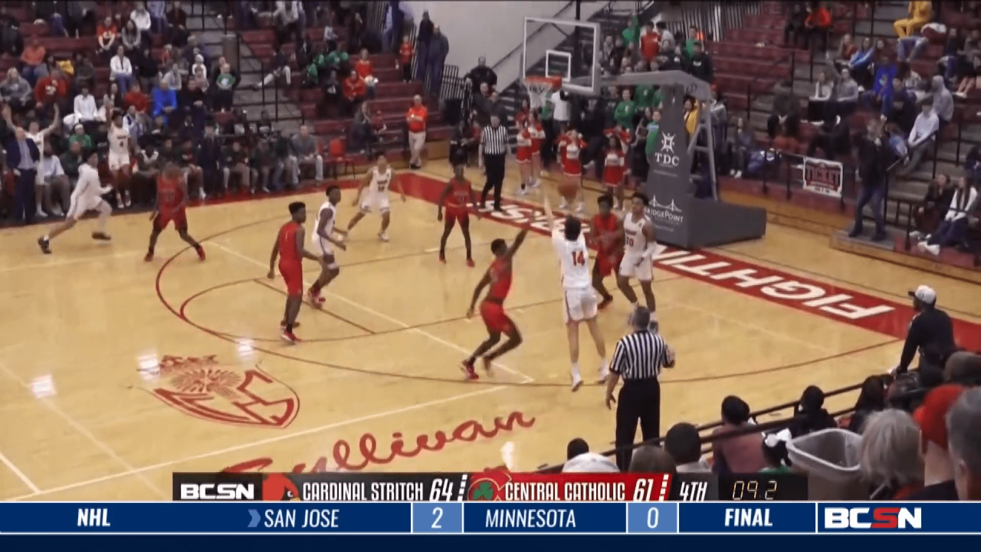Central Catholic Rallies for OT Win over Cardinal Stritch