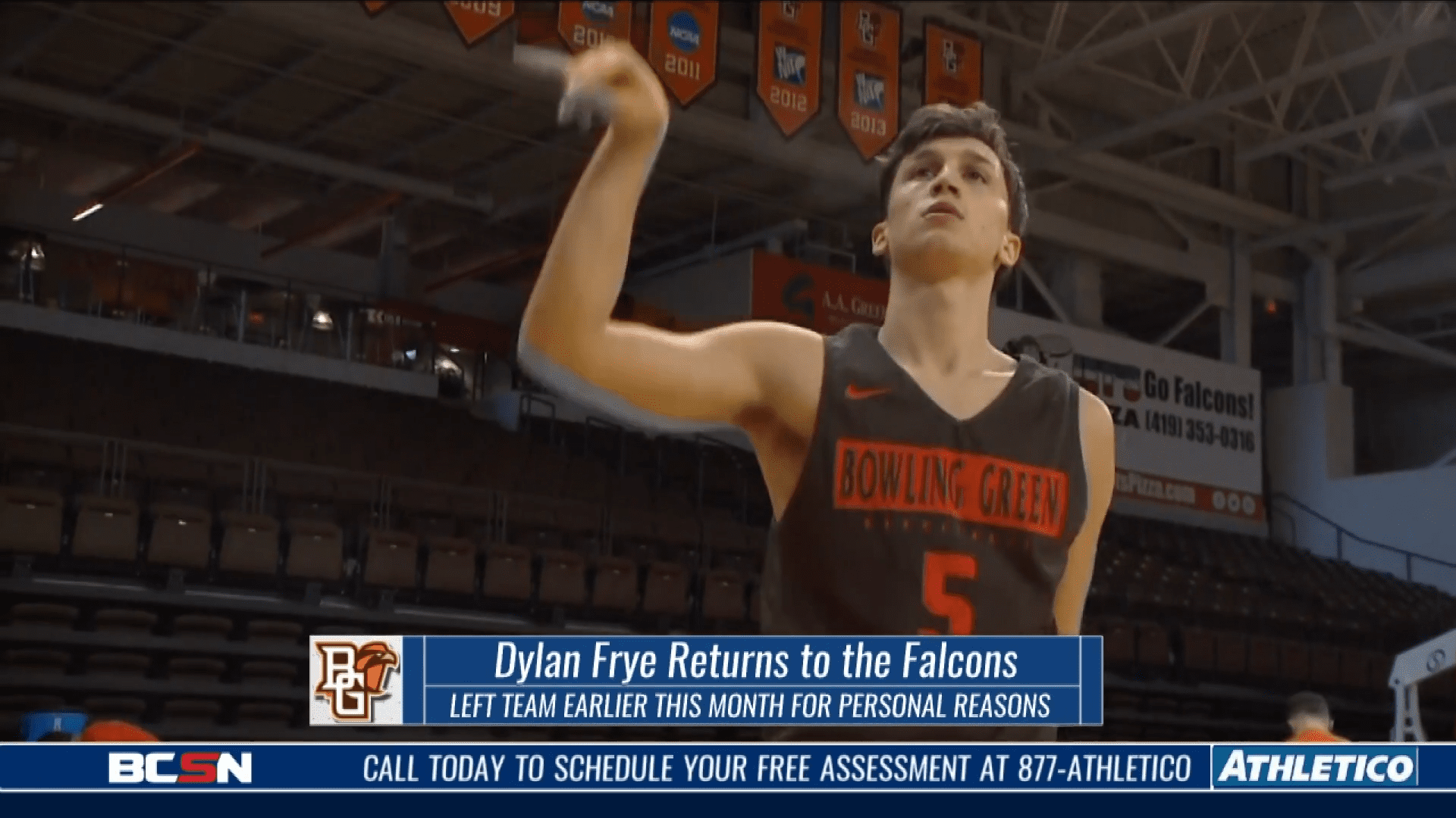 Dylan Frye Returns to the Falcons