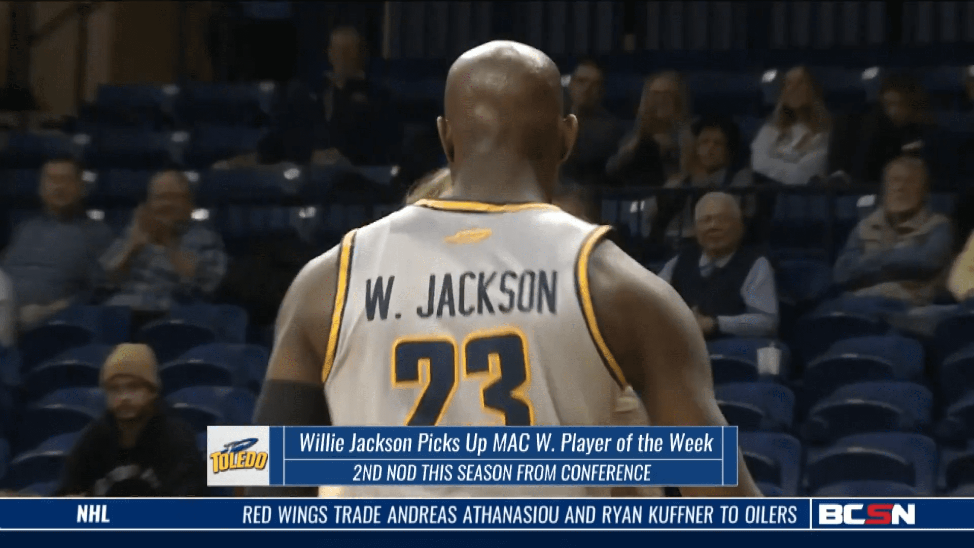 Willie Jackson Picks Up MAC West POTW