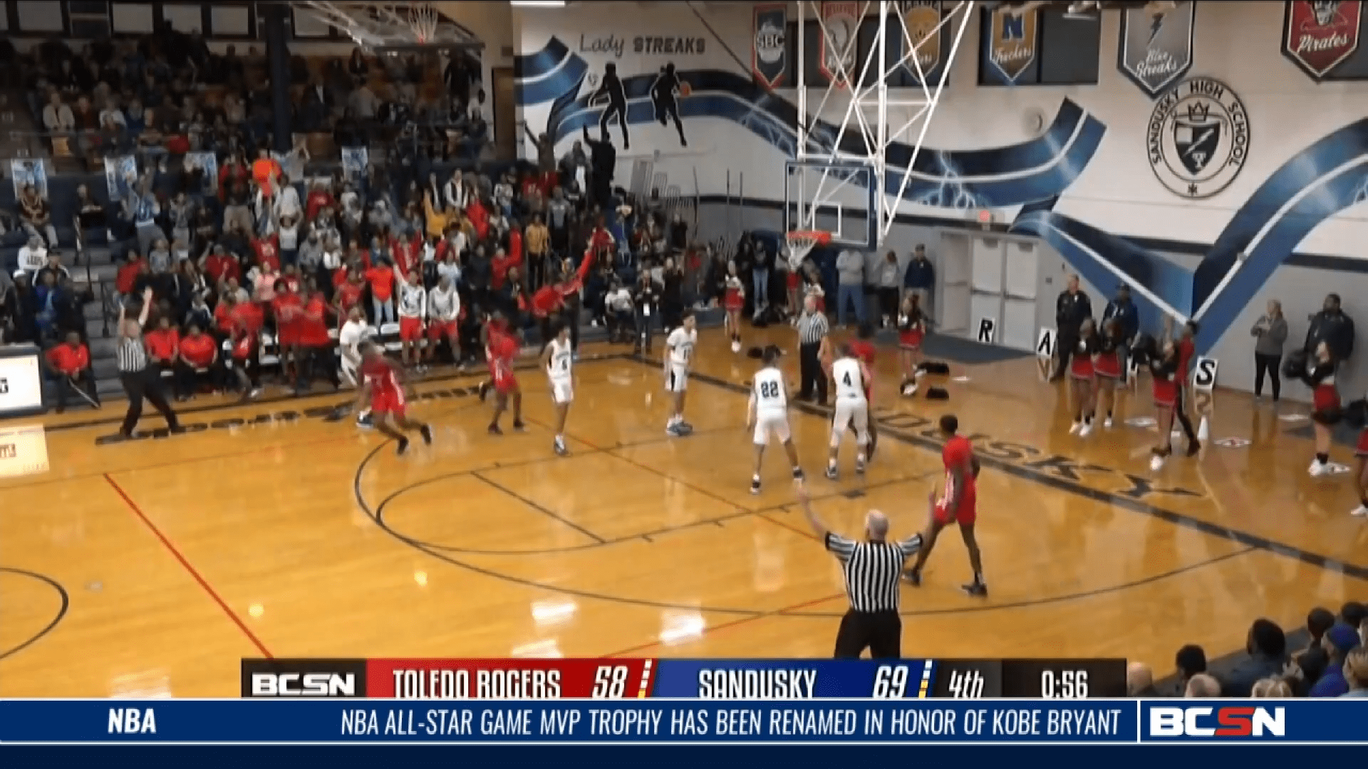 Rogers Falls to Sandusky in Possible Post-Season Preview