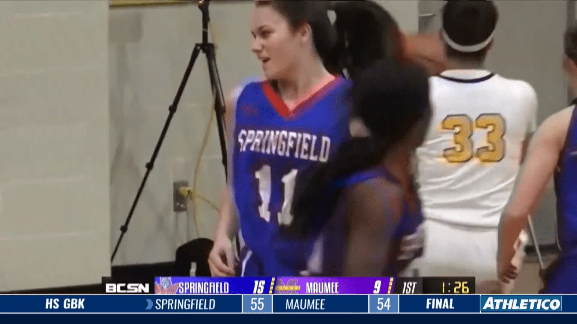 Springfield Girls Win a Thriller Over Maumee