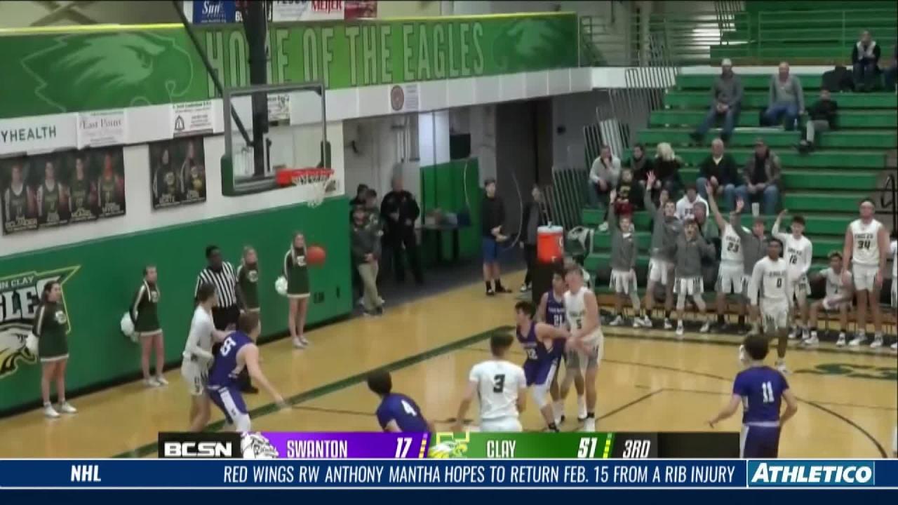 Clay Eagles Fly High In Win Over Swanton