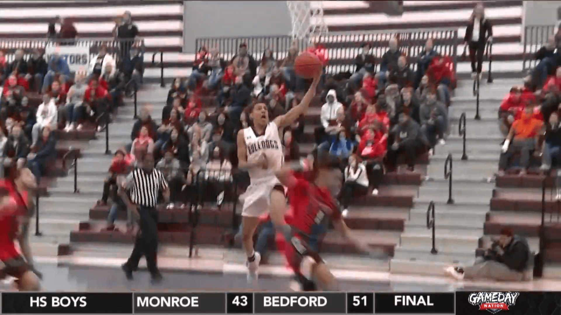 Rossford Boys Win First Game in New Gym, Beating Fostoria