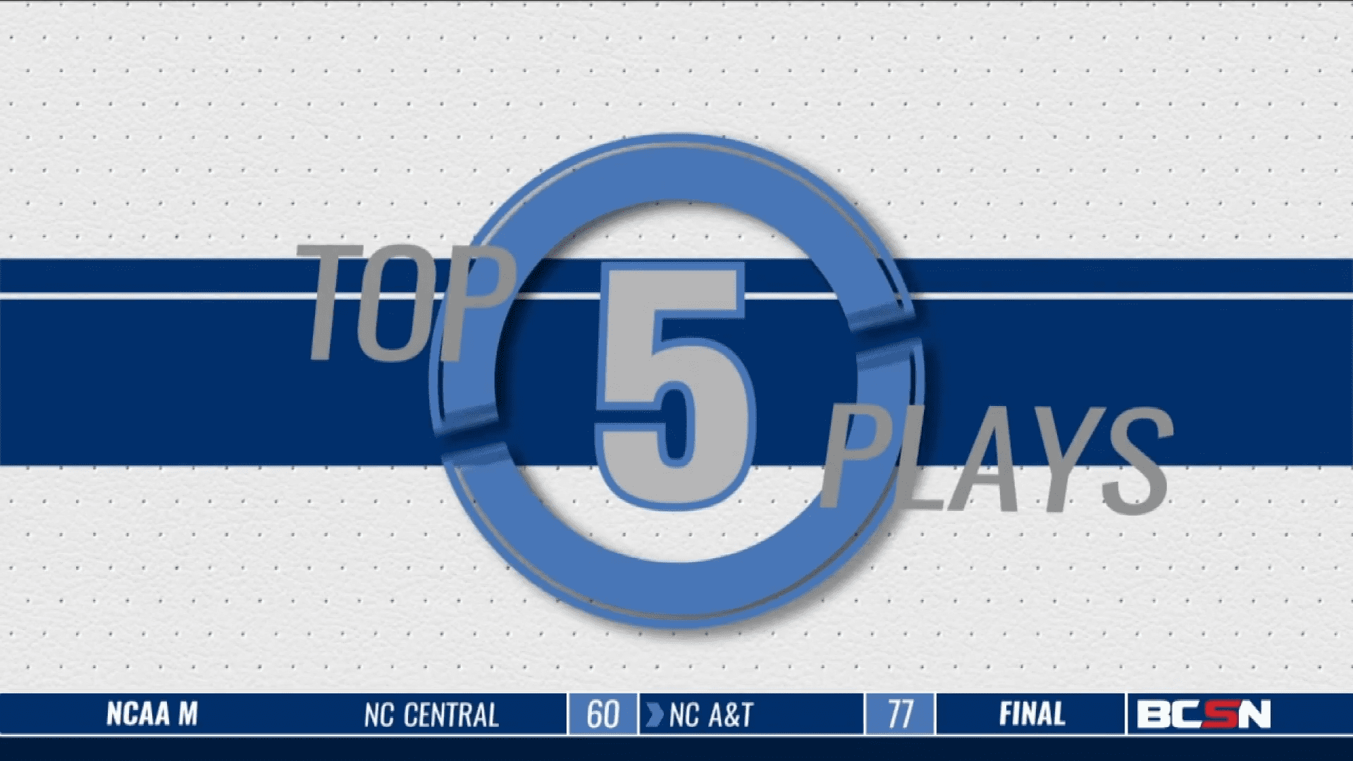 Top 5 Plays of the Week Presented by Athletico