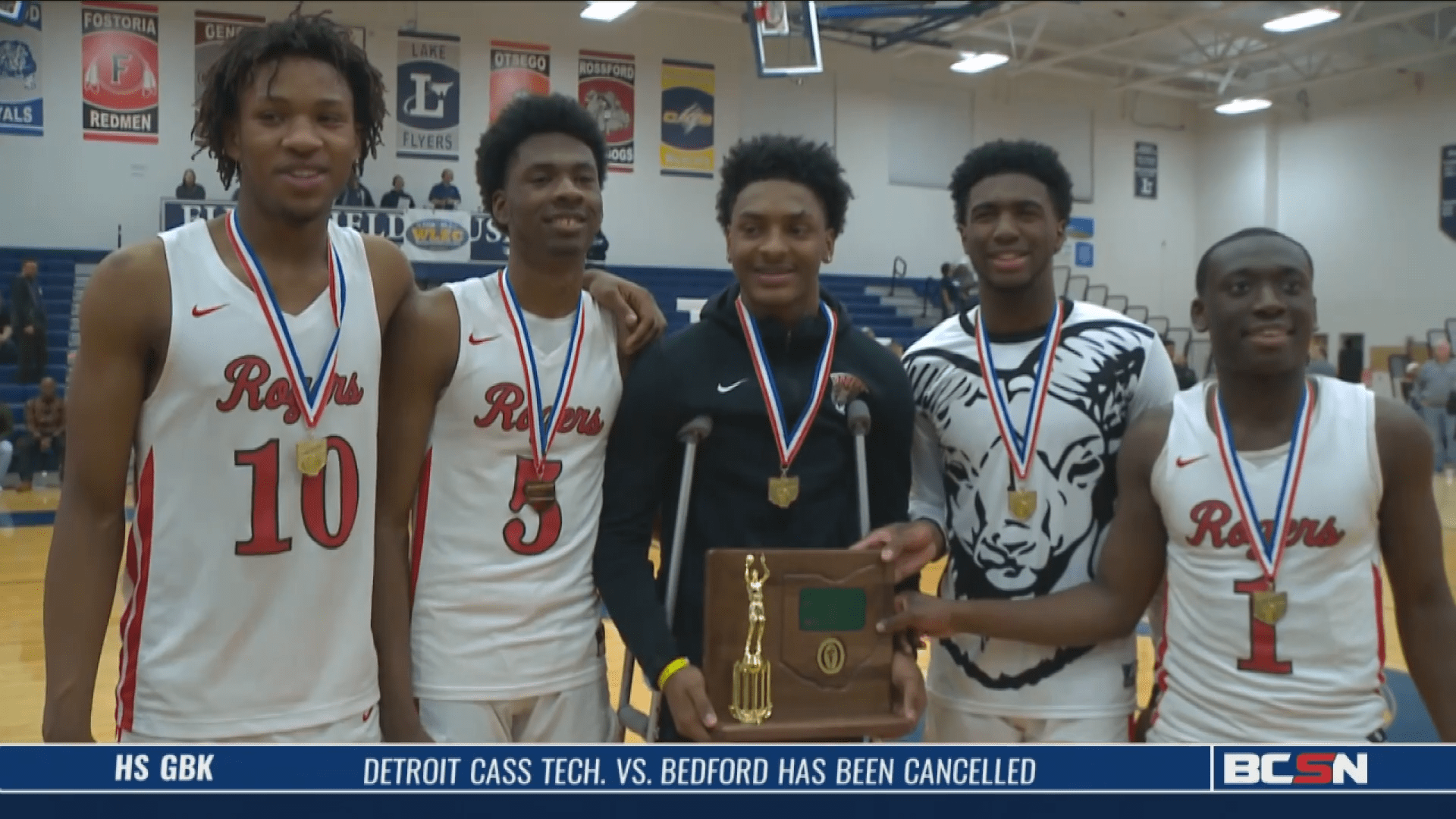 Rogers Rams React to Boys Basketball Tournament Postponement