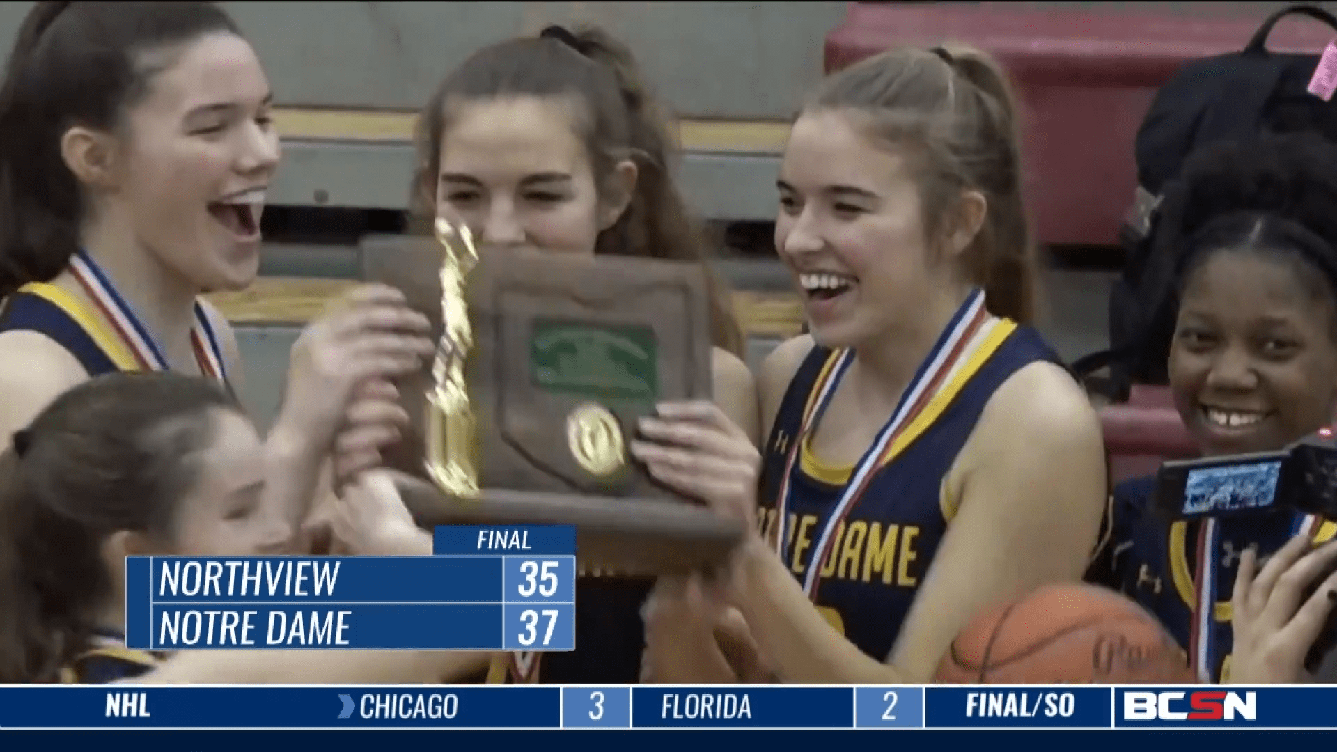 Notre Dame Holds on to beat Northview in District Final