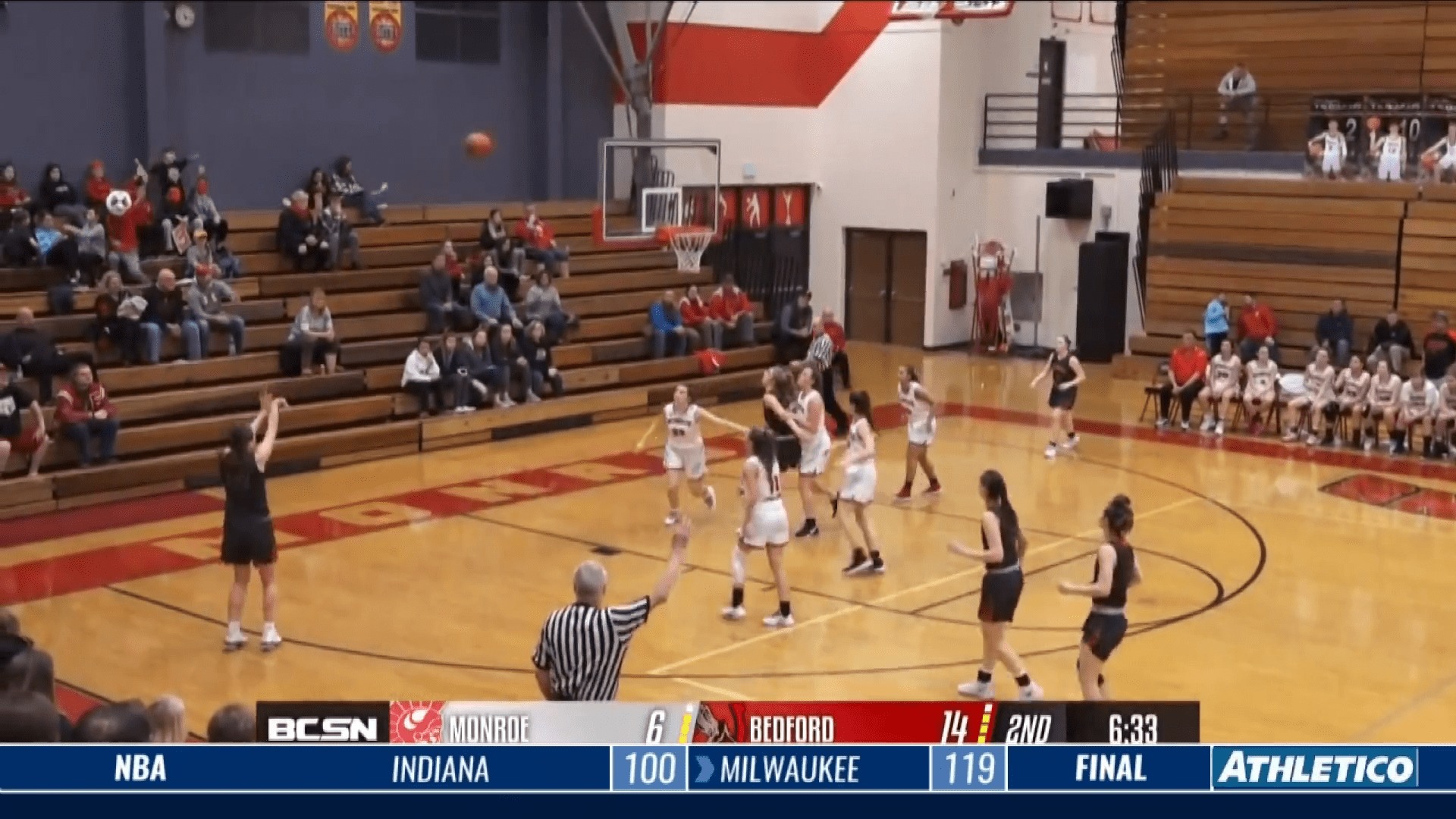 Bedford Mules Defeat Monroe and Advance to District Finals