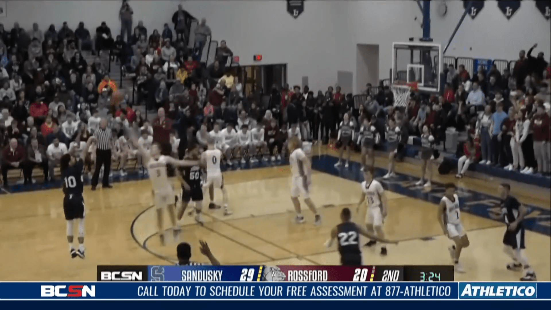 Rossford Boys Fall to Sandusky in District Semifinal