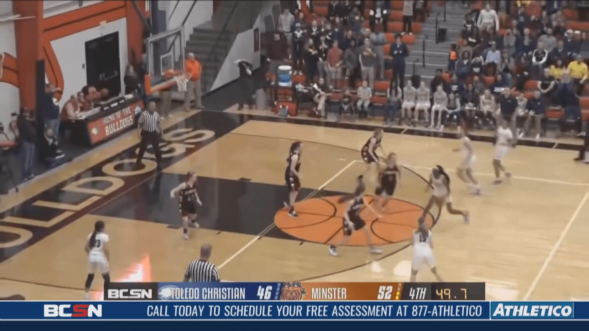 Toledo Christian Girls Bow Out to Two-Time Defending State Champs Minster