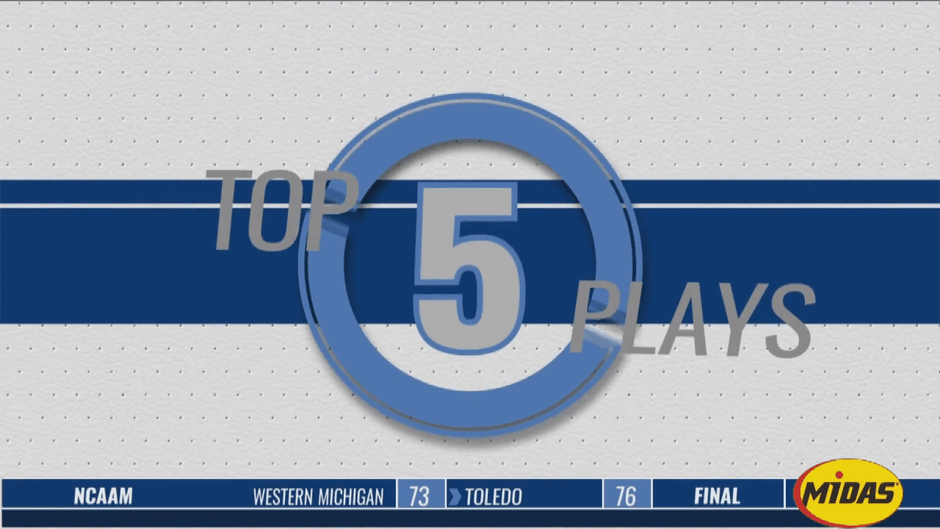 Top Five Plays of the Week