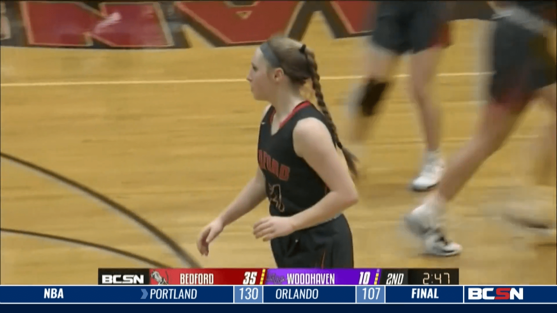 Bedford Girls Stun Woodhaven