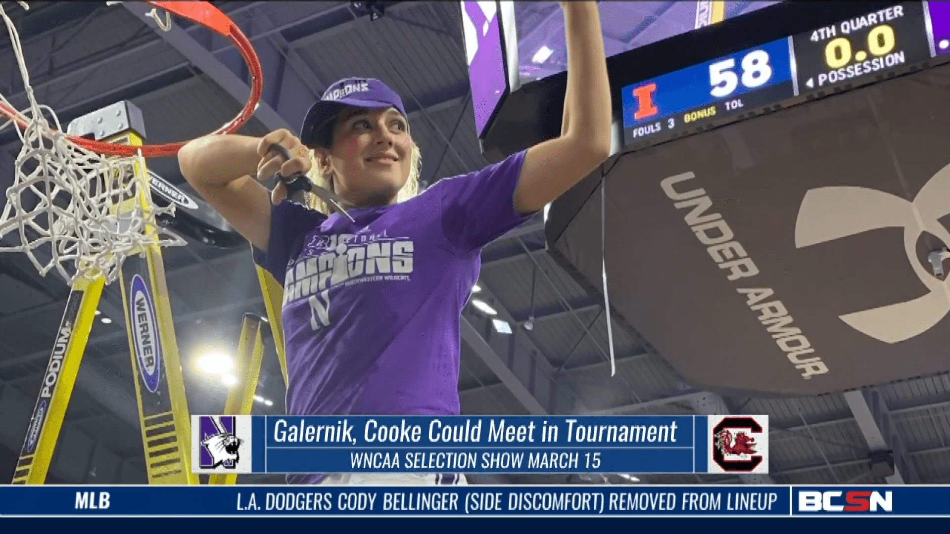 Galernik, Cooke Could Meet in NCAA Tournament