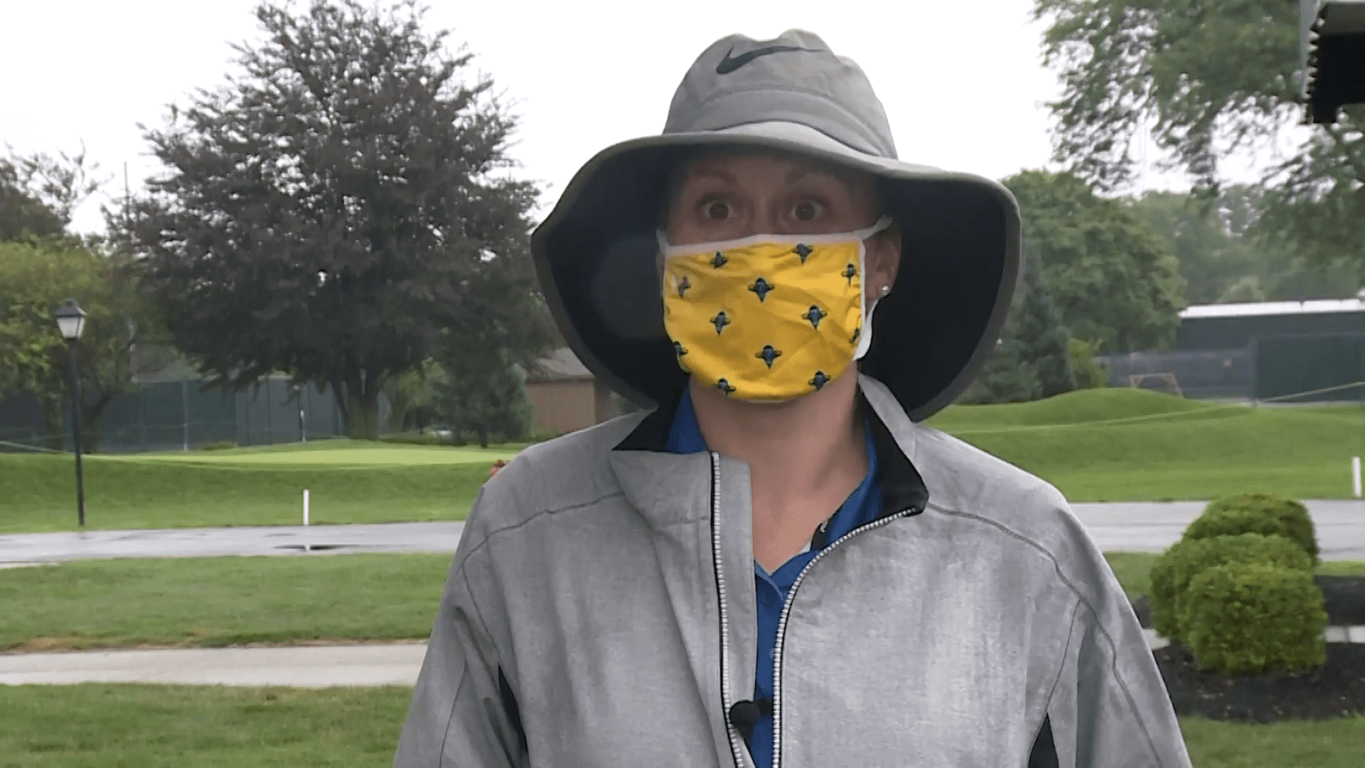 UT Coach Caddies First LPGA Event