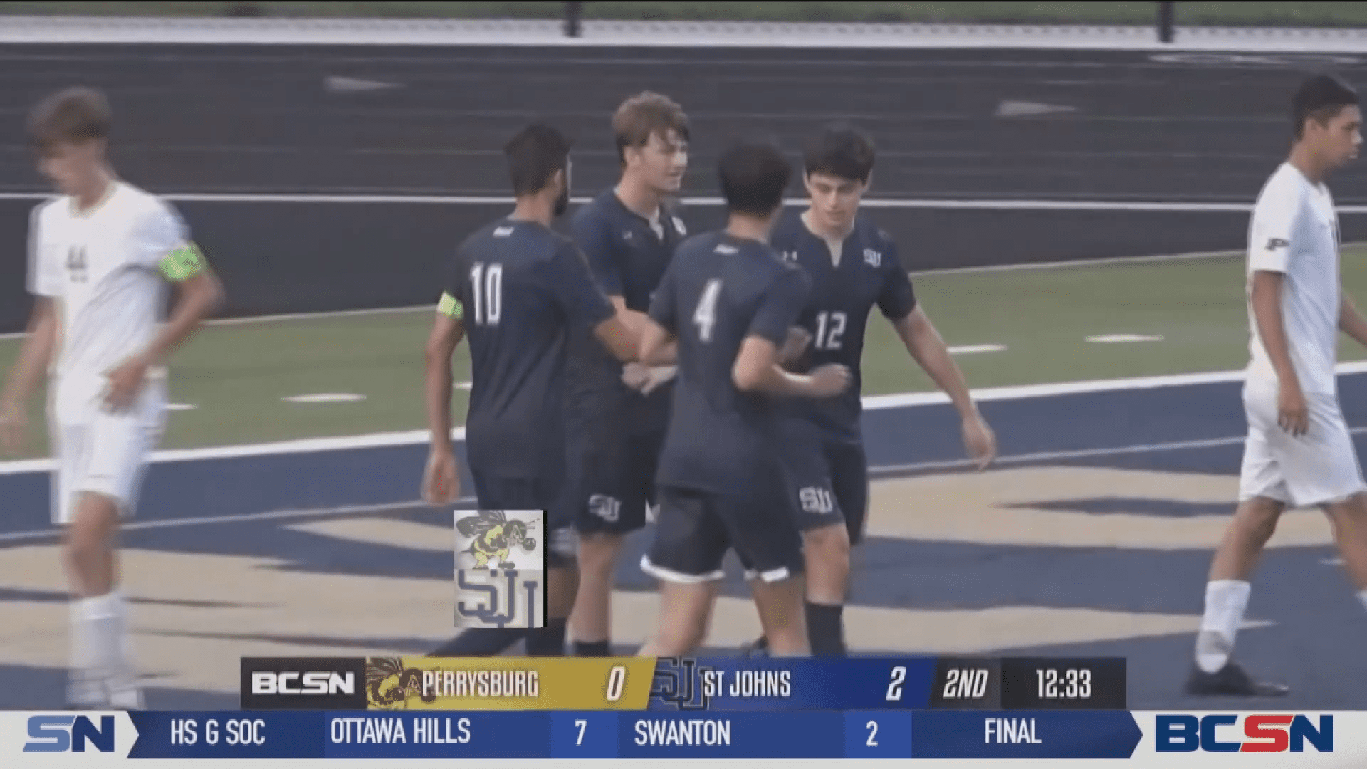 St. John’s Soccer Blanks Perrysburg 2-0