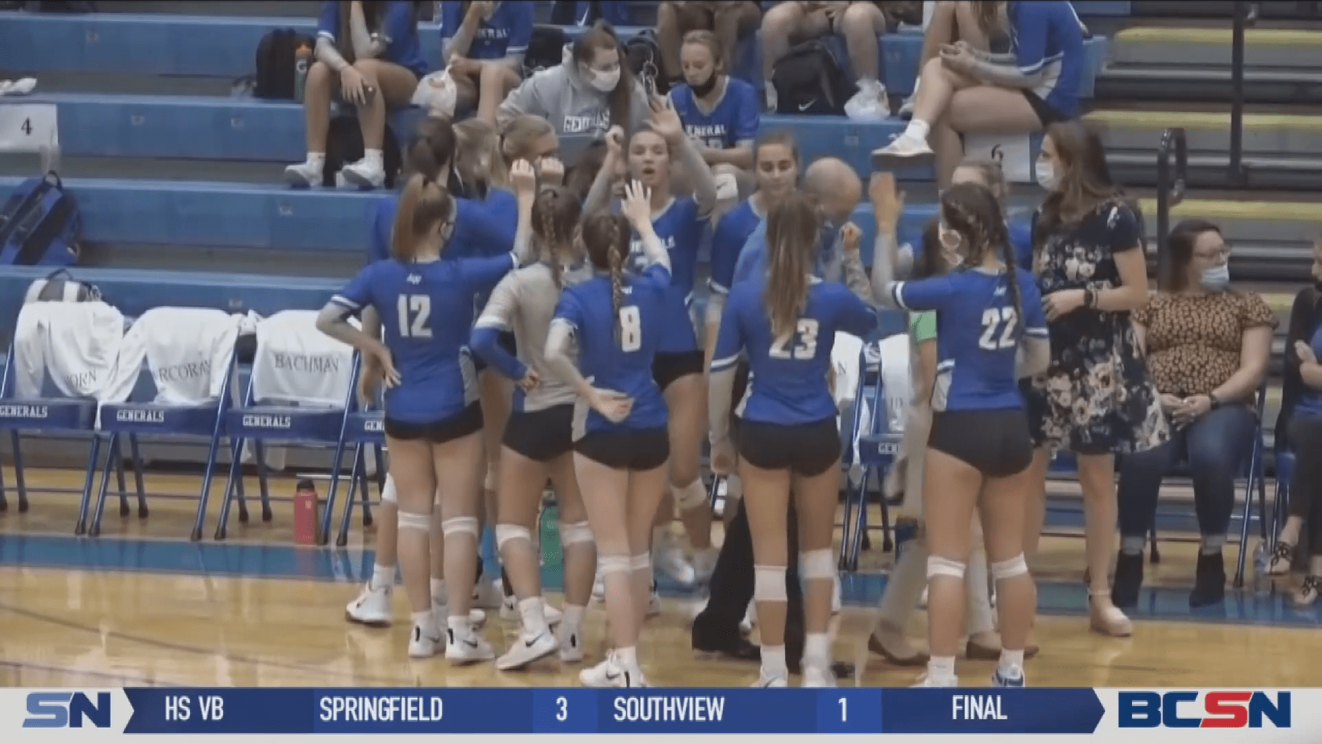 Generals Best Panthers in Straight Sets