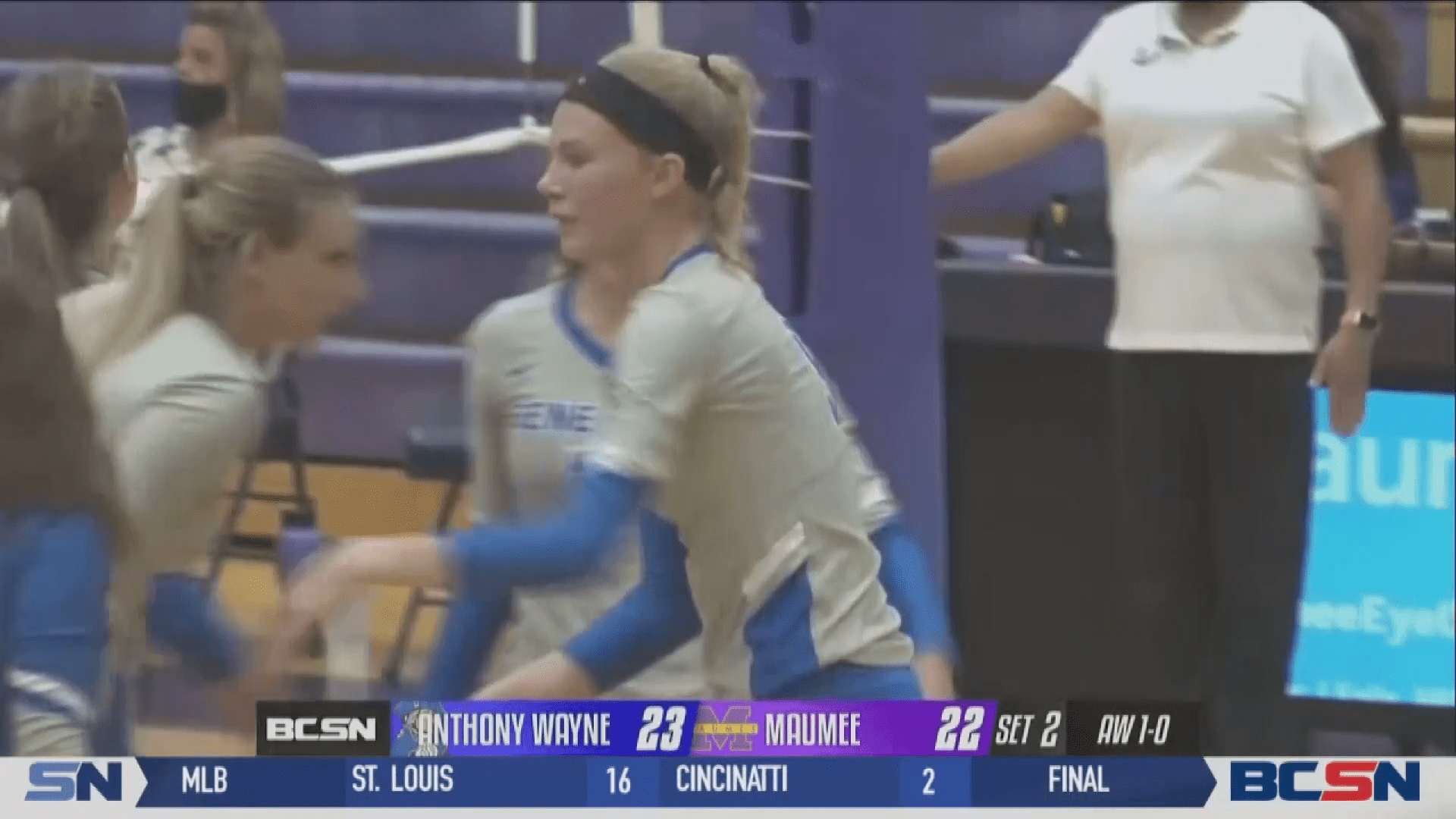 Anthony Wayne Volleyball Wins 5-Set Thriller at Maumee