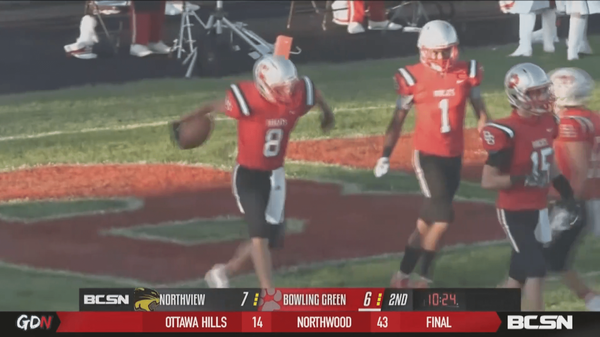 Bowling Green dominates Northview behind Brown’s five touchdowns