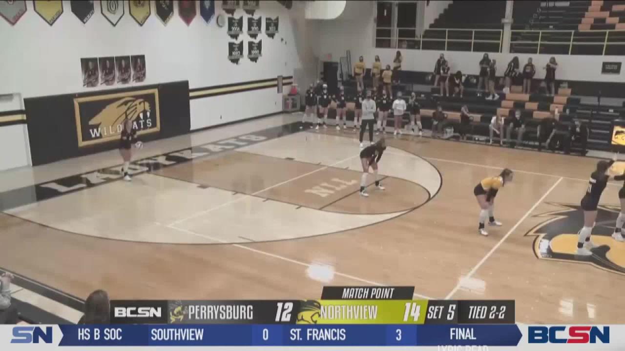 Down 2-0, Northview Volleyball Rallies for 5-Set Win over Perrysburg