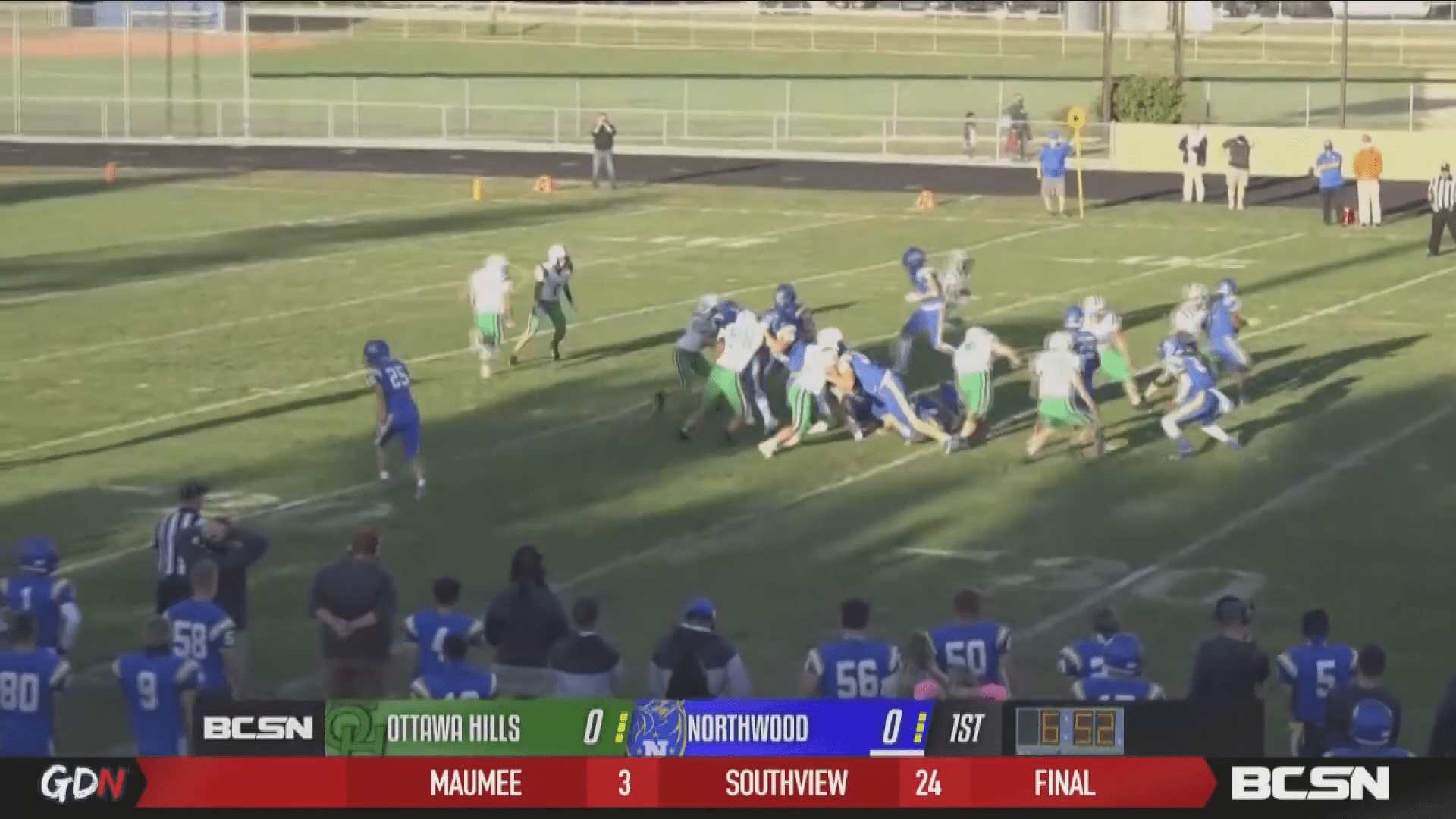 NorthWood improves to 2-0, tops Ottawa Hills 43-14