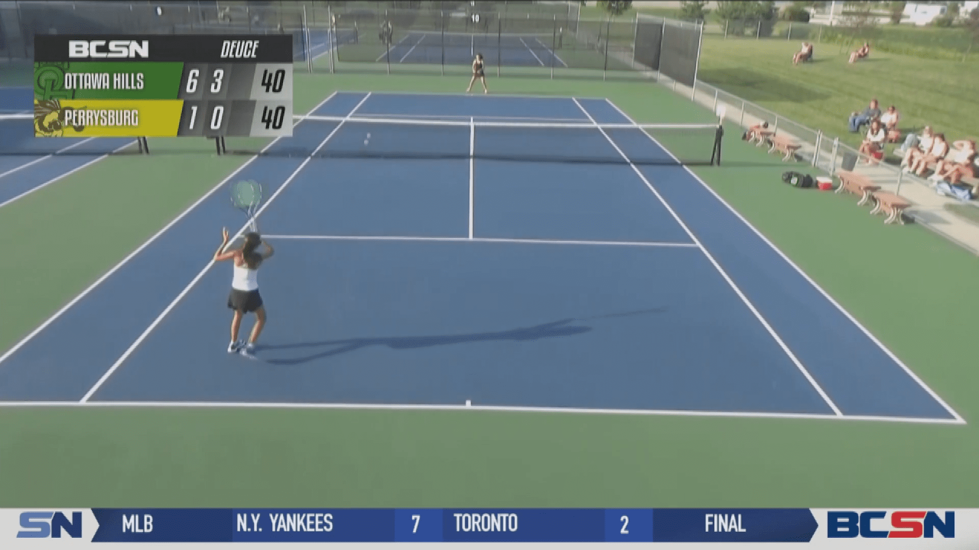 Ottawa Hills #1 Tennis Wins vs Perrysburg