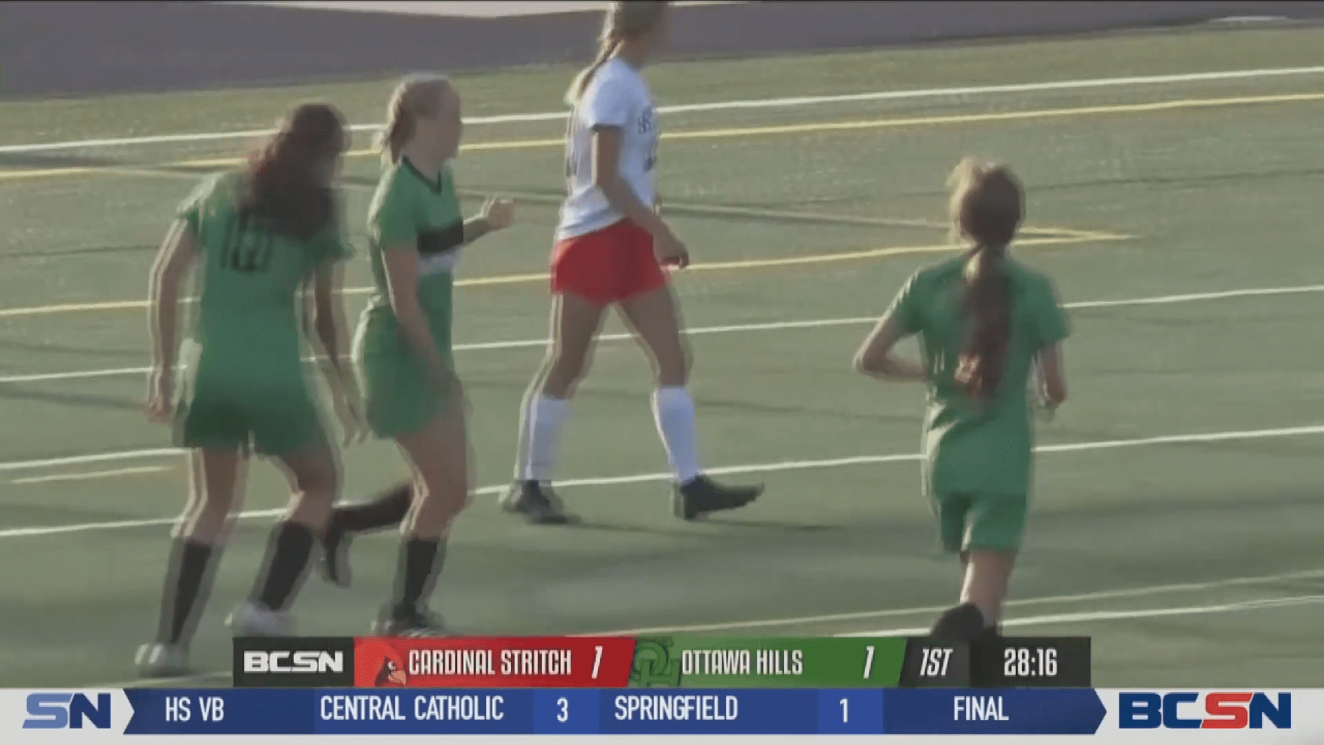 Greeley’s Four Goals Lifts Green Bears Over Cardinals
