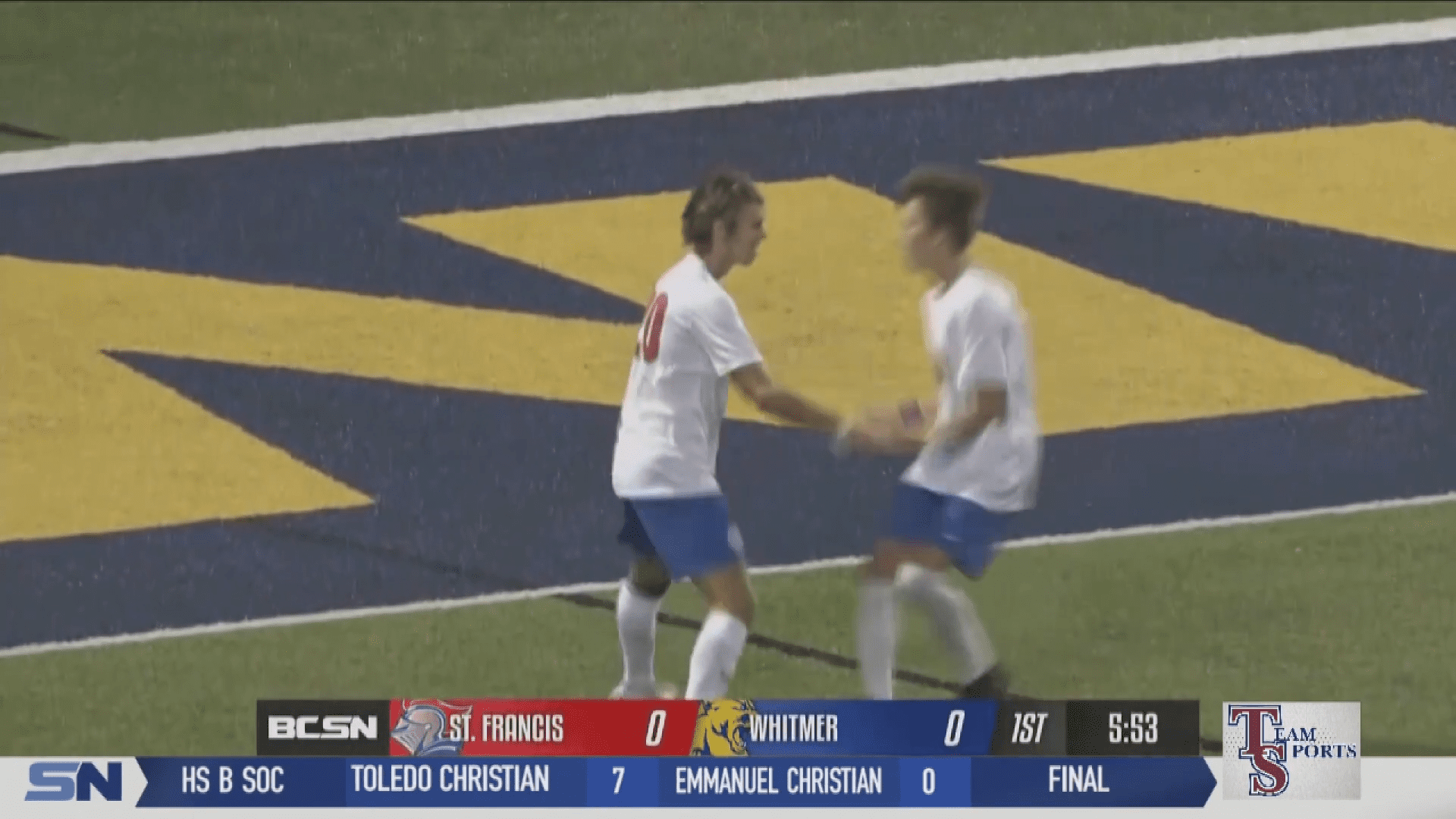 Caleb Trent Leads St. Francis to Soccer Victory at Whitmer