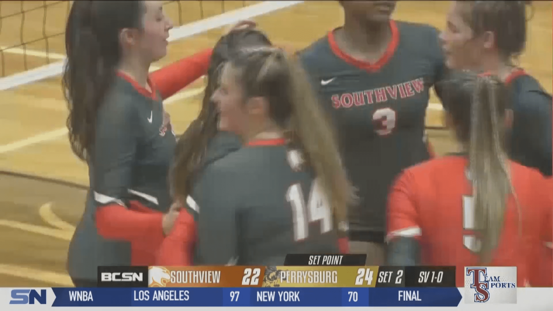 Southview Volleyball Holds off Perrysburg for NLL Win