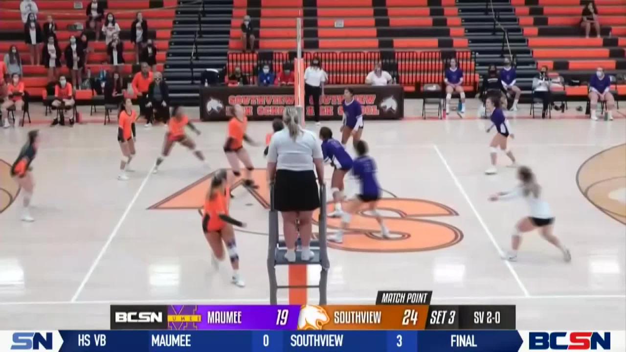 Southview Earns Home VB Win vs Maumee