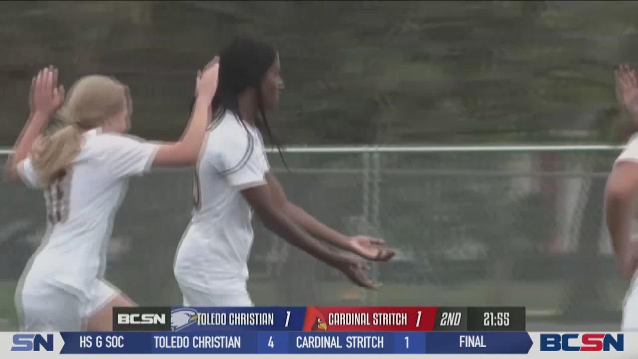Hearn Leads Toledo Christian Girls Soccer to Win at Stritch