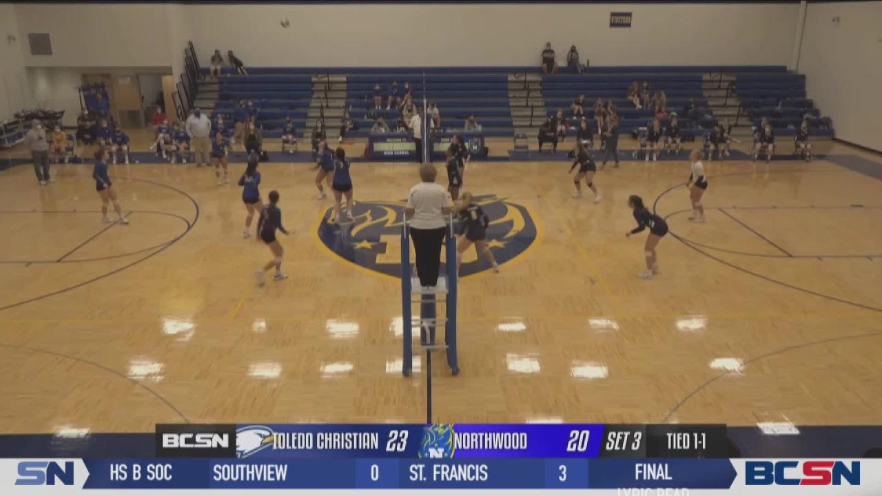 TAAC Volleyball: Toledo Christian Victorious at Northwood