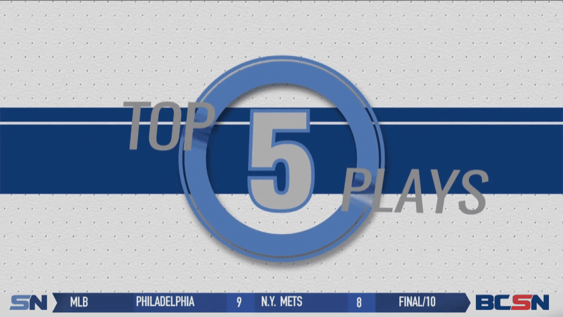 Top 5 Plays of the Week